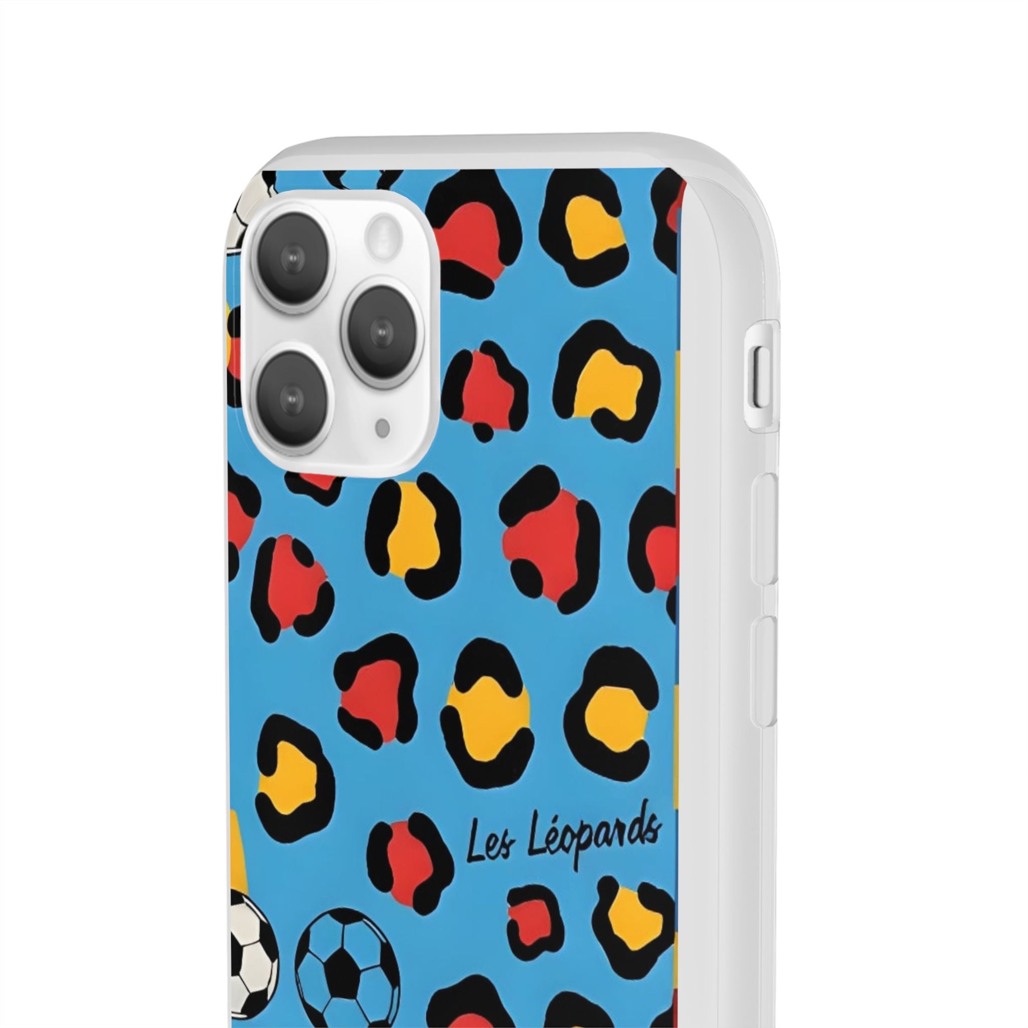 Leopard Soccer Pattern phone case | Flexi Case