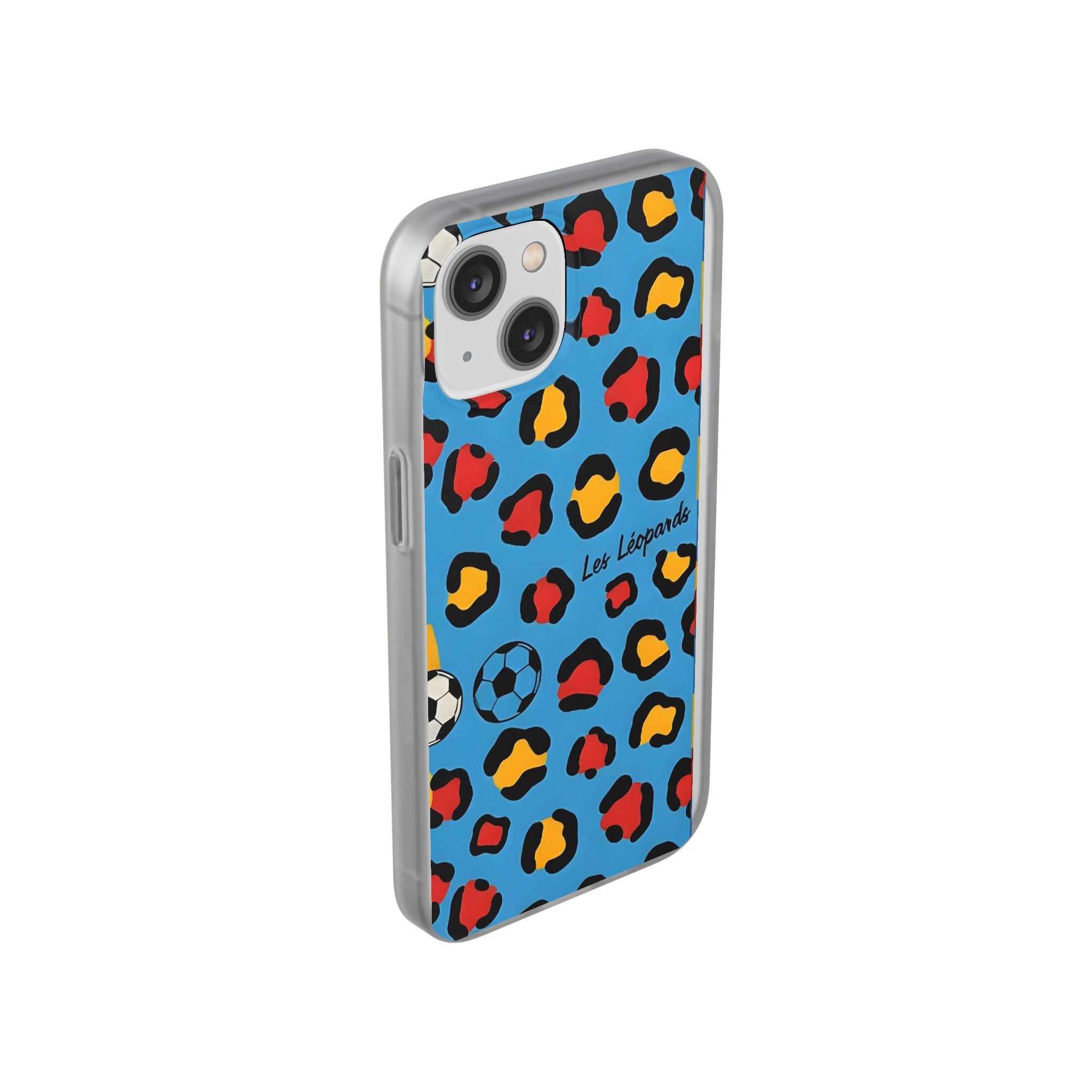 Leopard Soccer Pattern phone case | Flexi Case