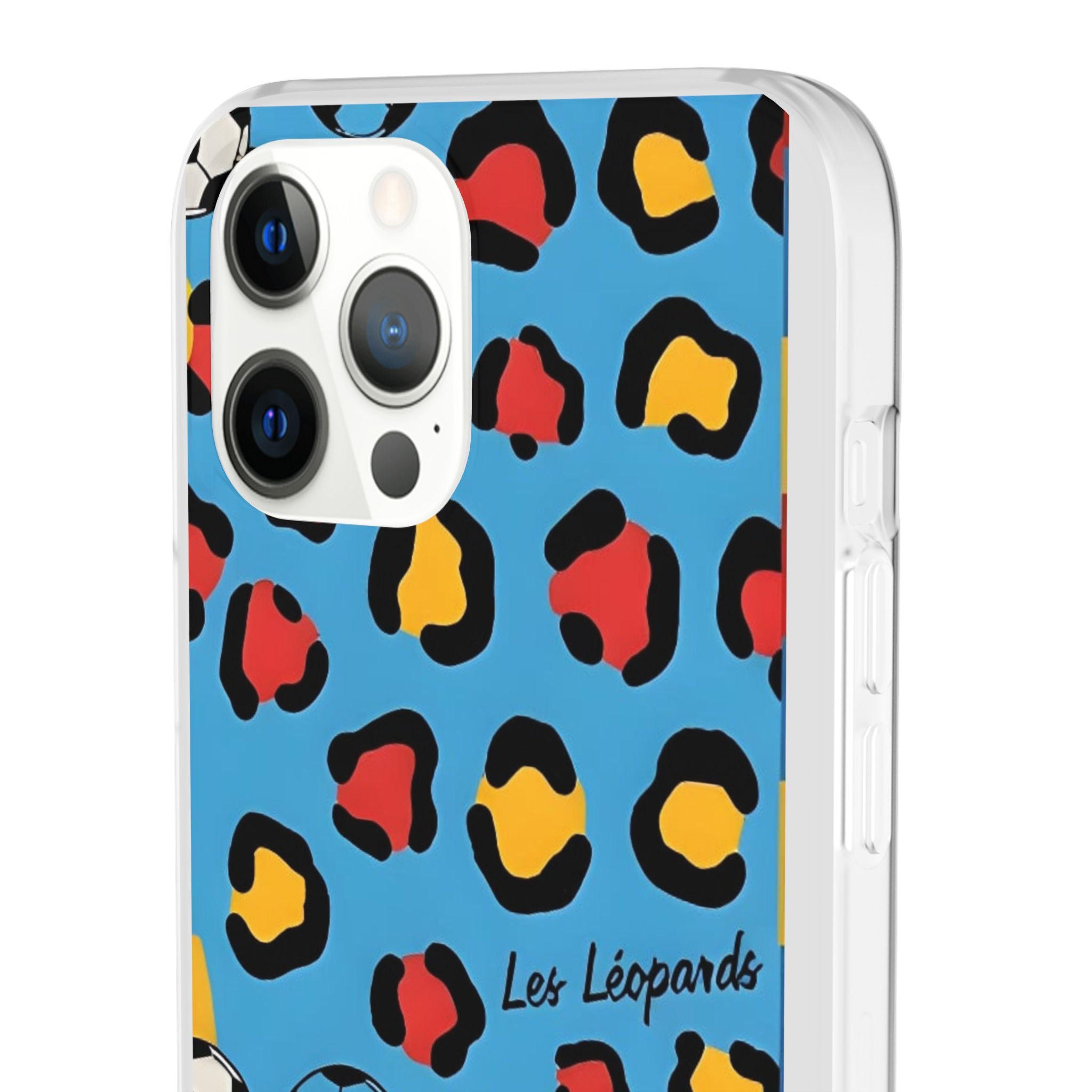 Leopard Soccer Pattern phone case | Flexi Case