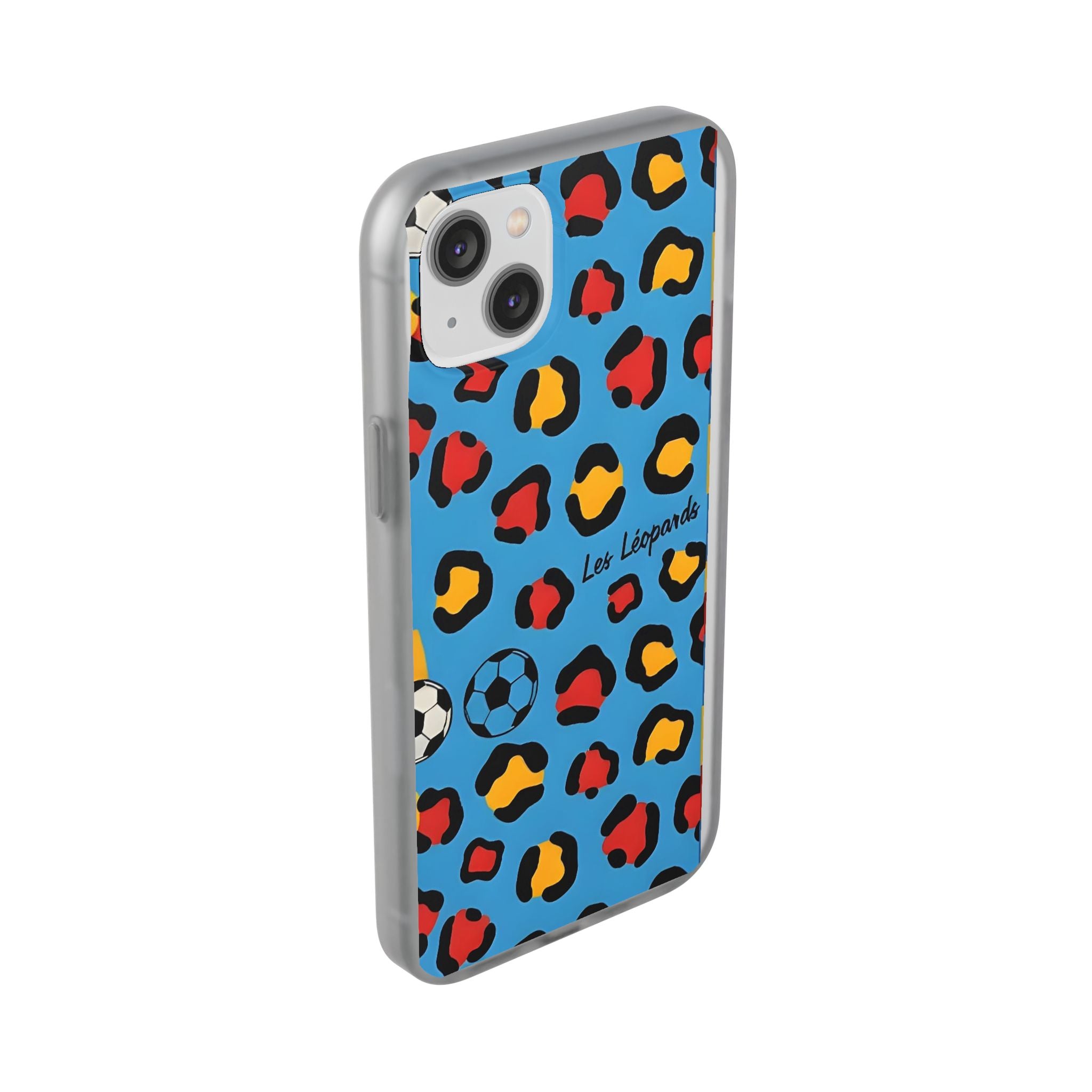 Leopard Soccer Pattern phone case | Flexi Case