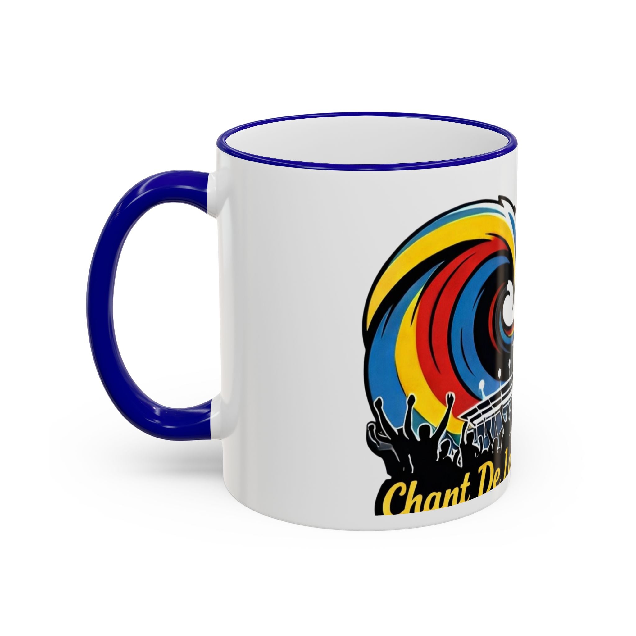 Fan Chant Victoire Wave Mug | Accent Rim & Handle