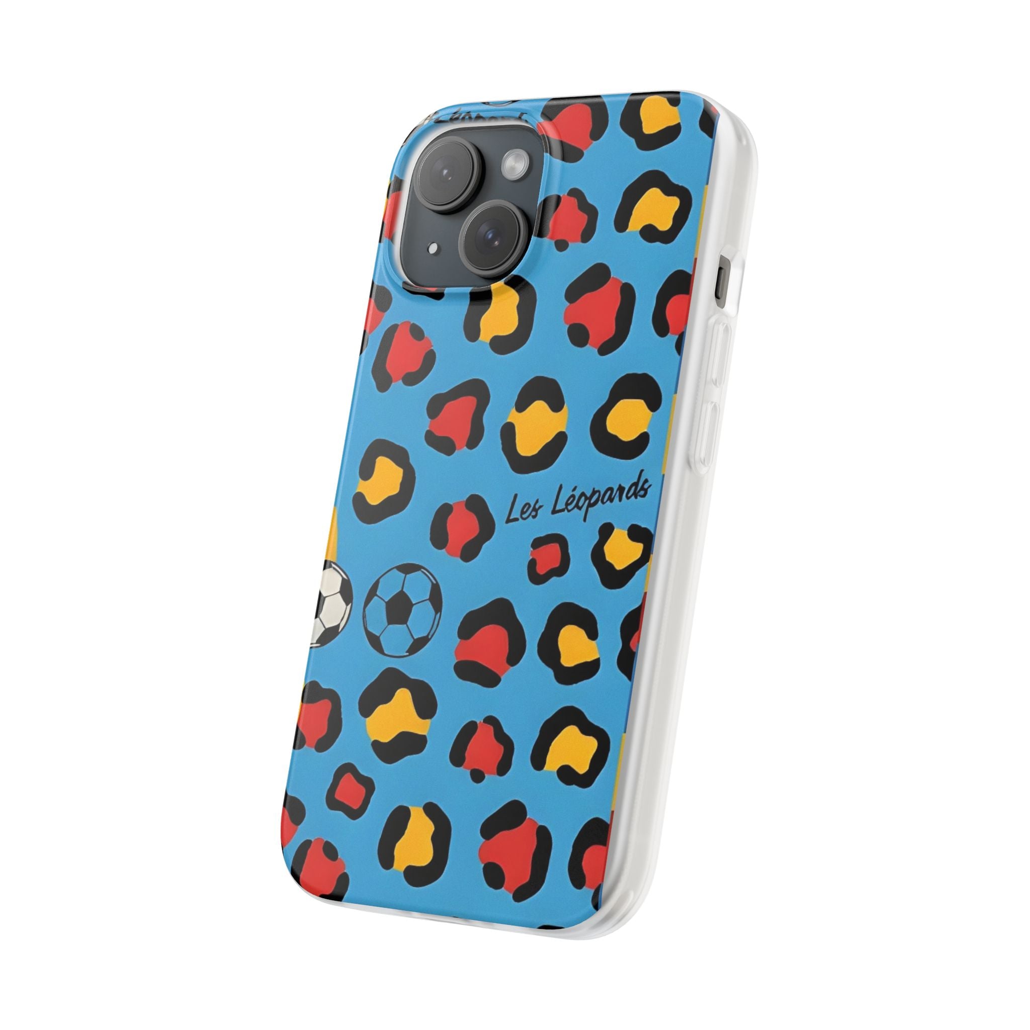 Leopard Soccer Pattern phone case | Flexi Case