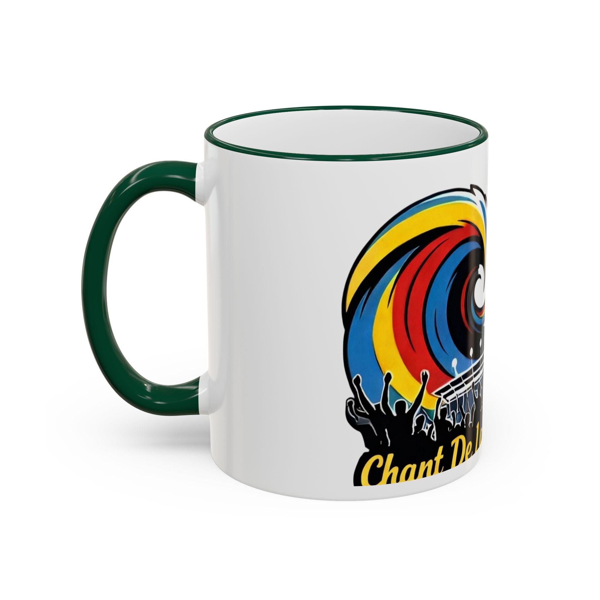Fan Chant Victoire Wave Mug | Accent Rim & Handle
