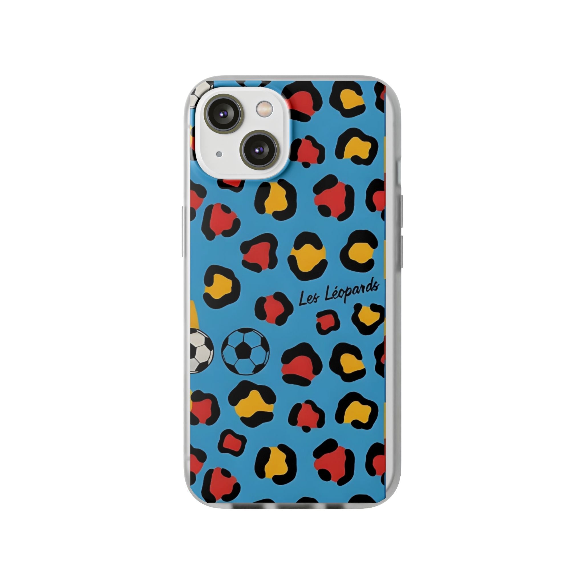 Leopard Soccer Pattern phone case | Flexi Case