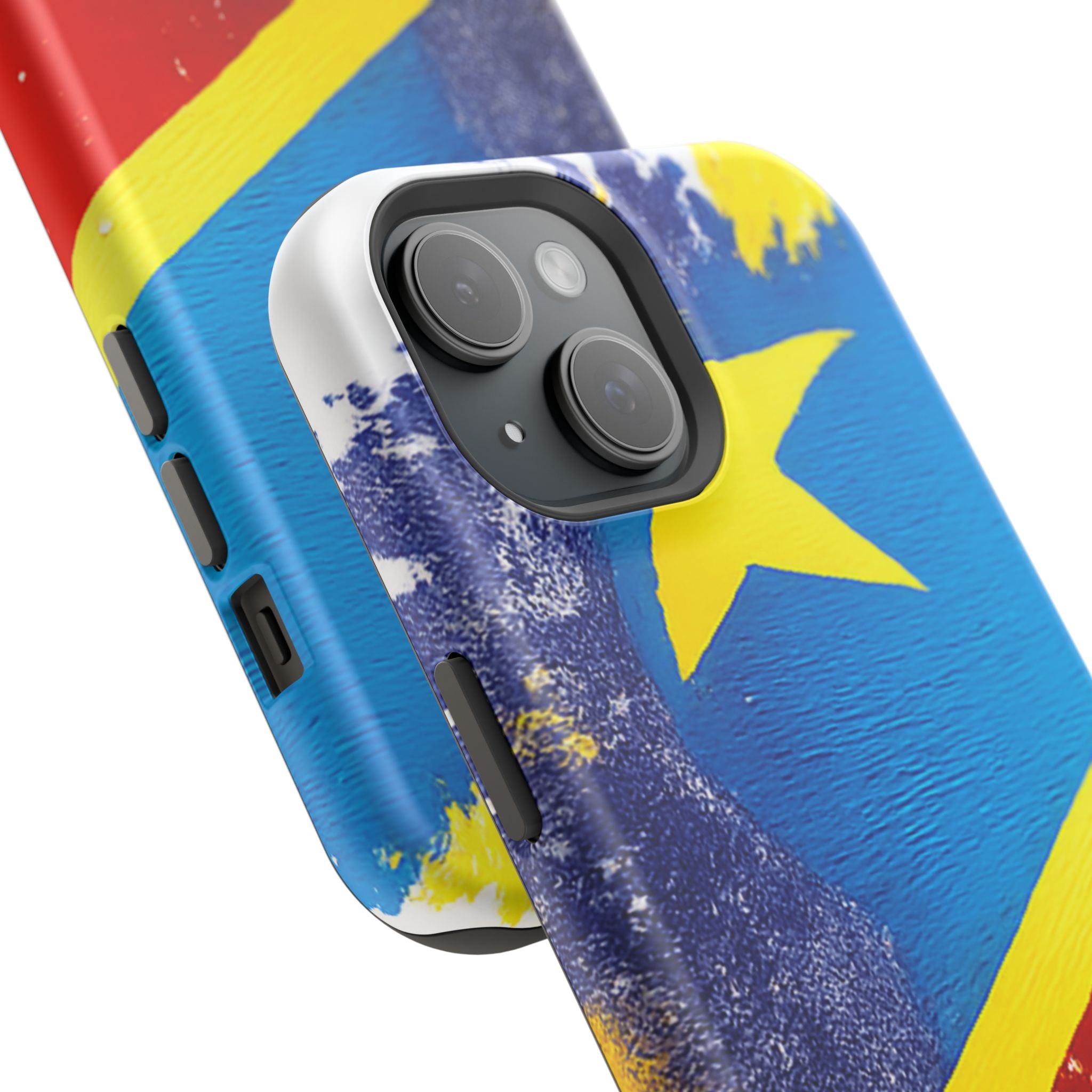 Étui de téléphone drapeau de la République démocratique du Congo | Étui résistant aux chocs