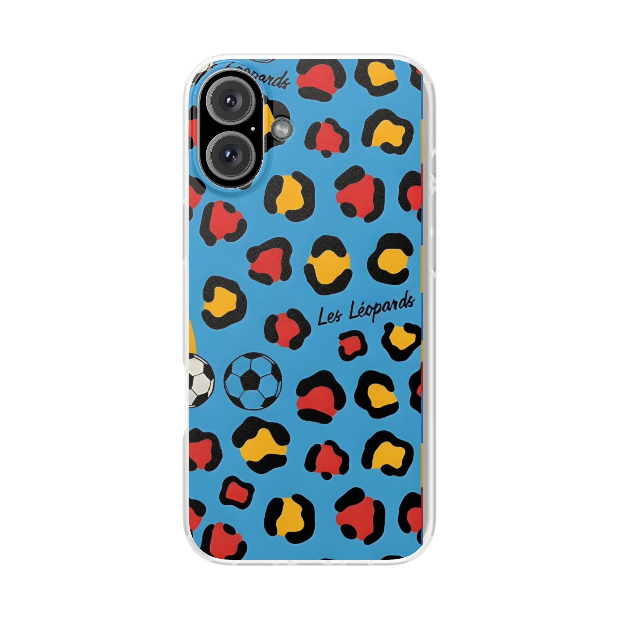 Leopard Soccer Pattern phone case | Flexi Case