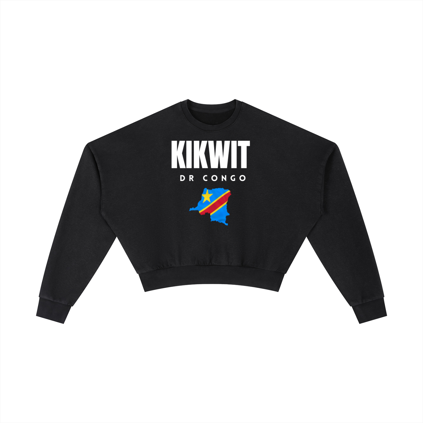 Vintage Washed Cropped Sweatshirt