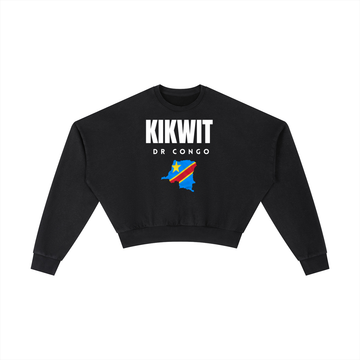 Vintage Washed Cropped Sweatshirt