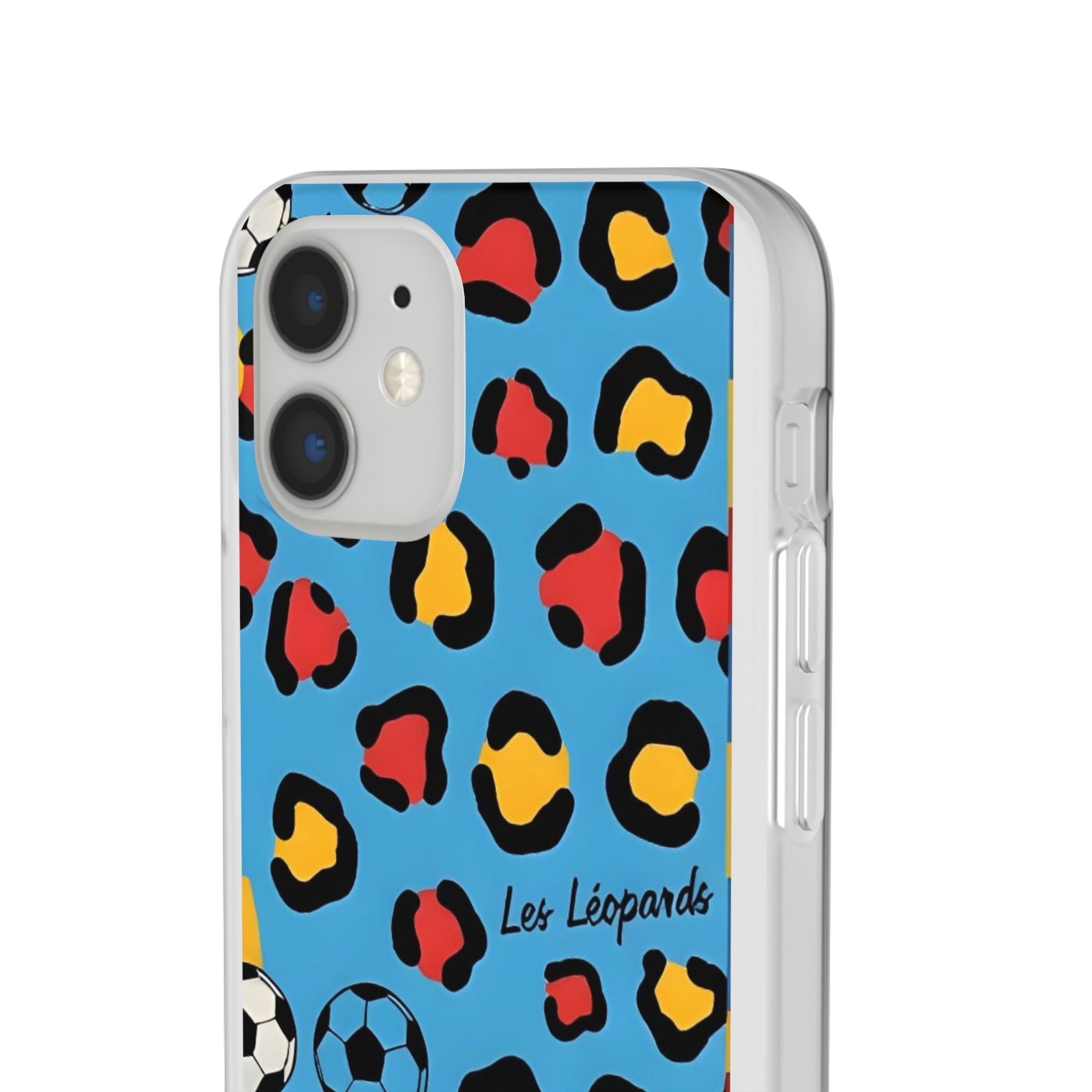 Leopard Soccer Pattern phone case | Flexi Case