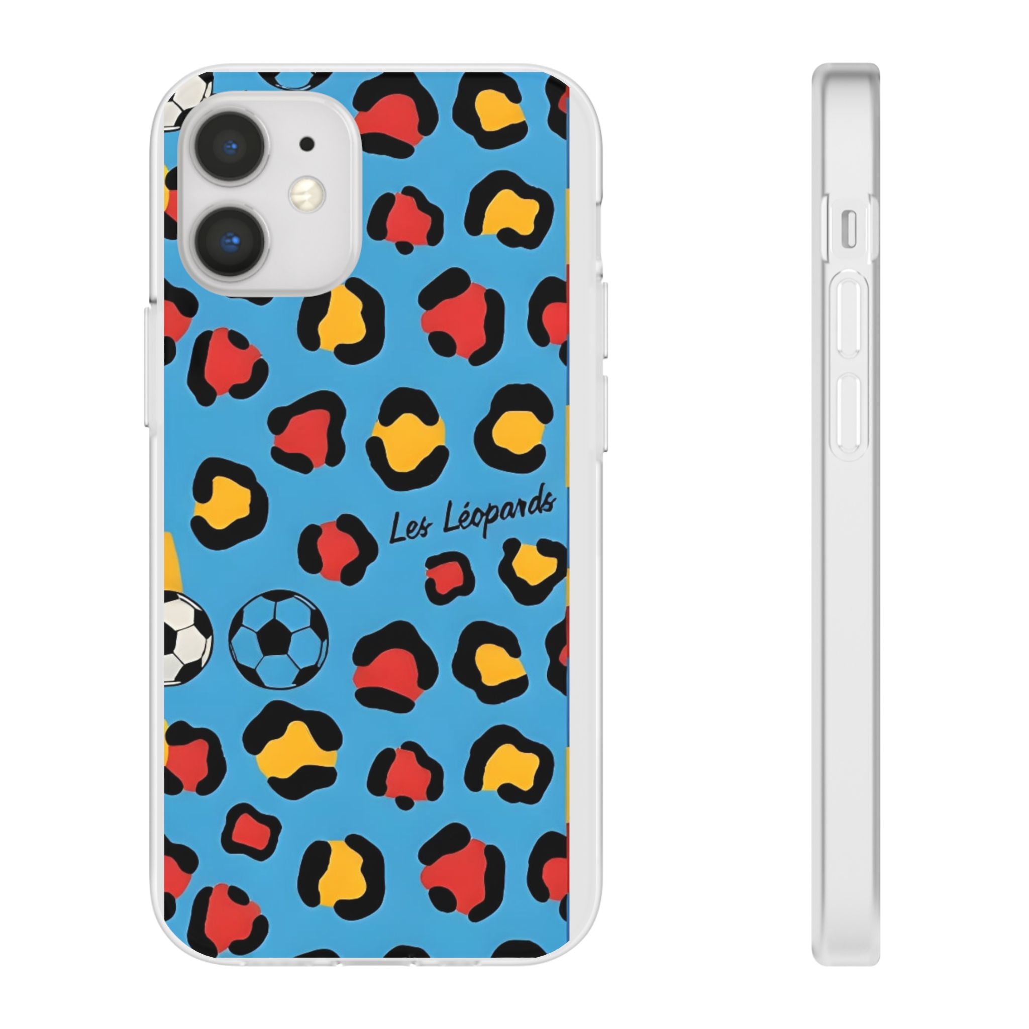 Leopard Soccer Pattern phone case | Flexi Case