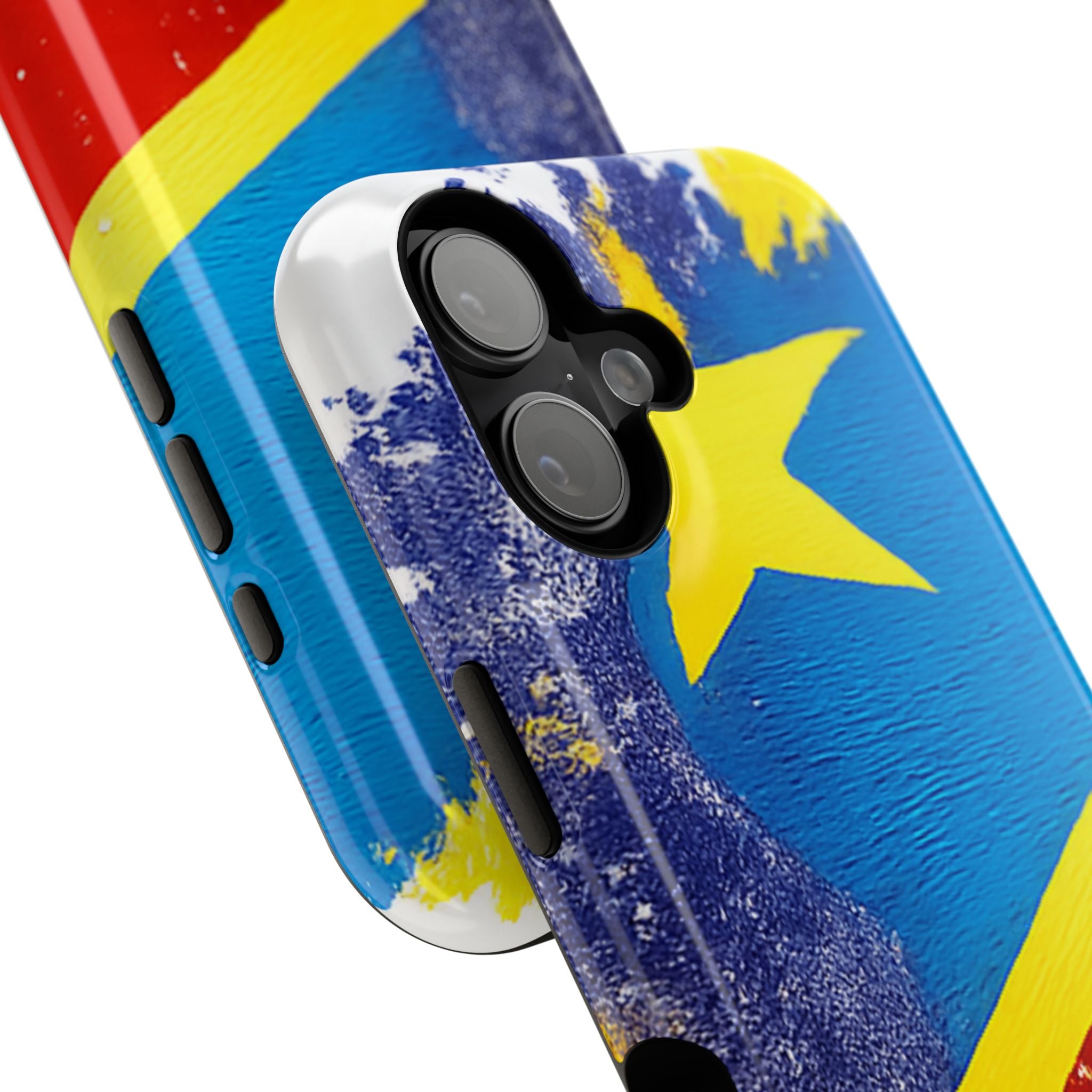 Étui de téléphone drapeau de la République démocratique du Congo | Étui résistant aux chocs