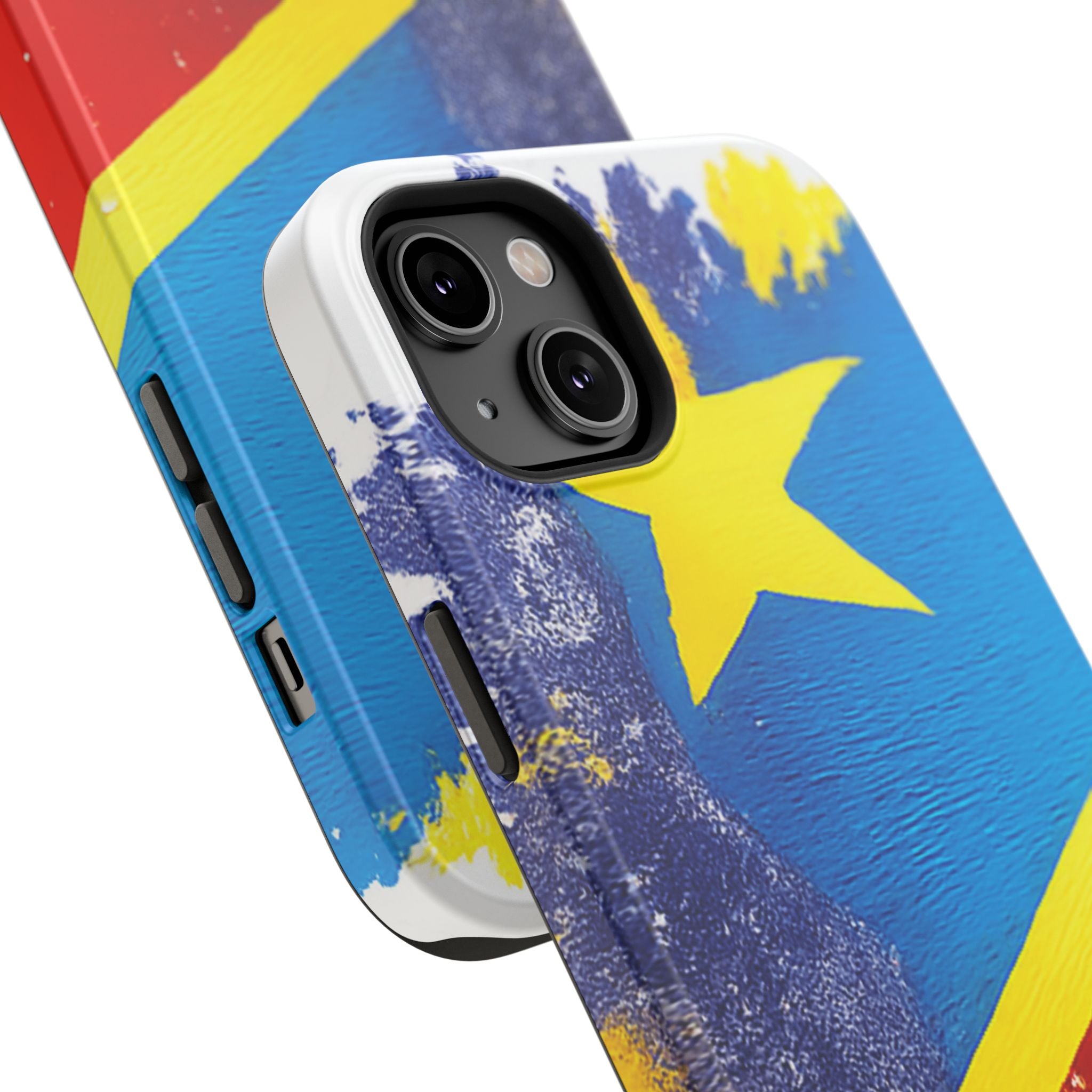Étui de téléphone drapeau de la République démocratique du Congo | Étui résistant aux chocs