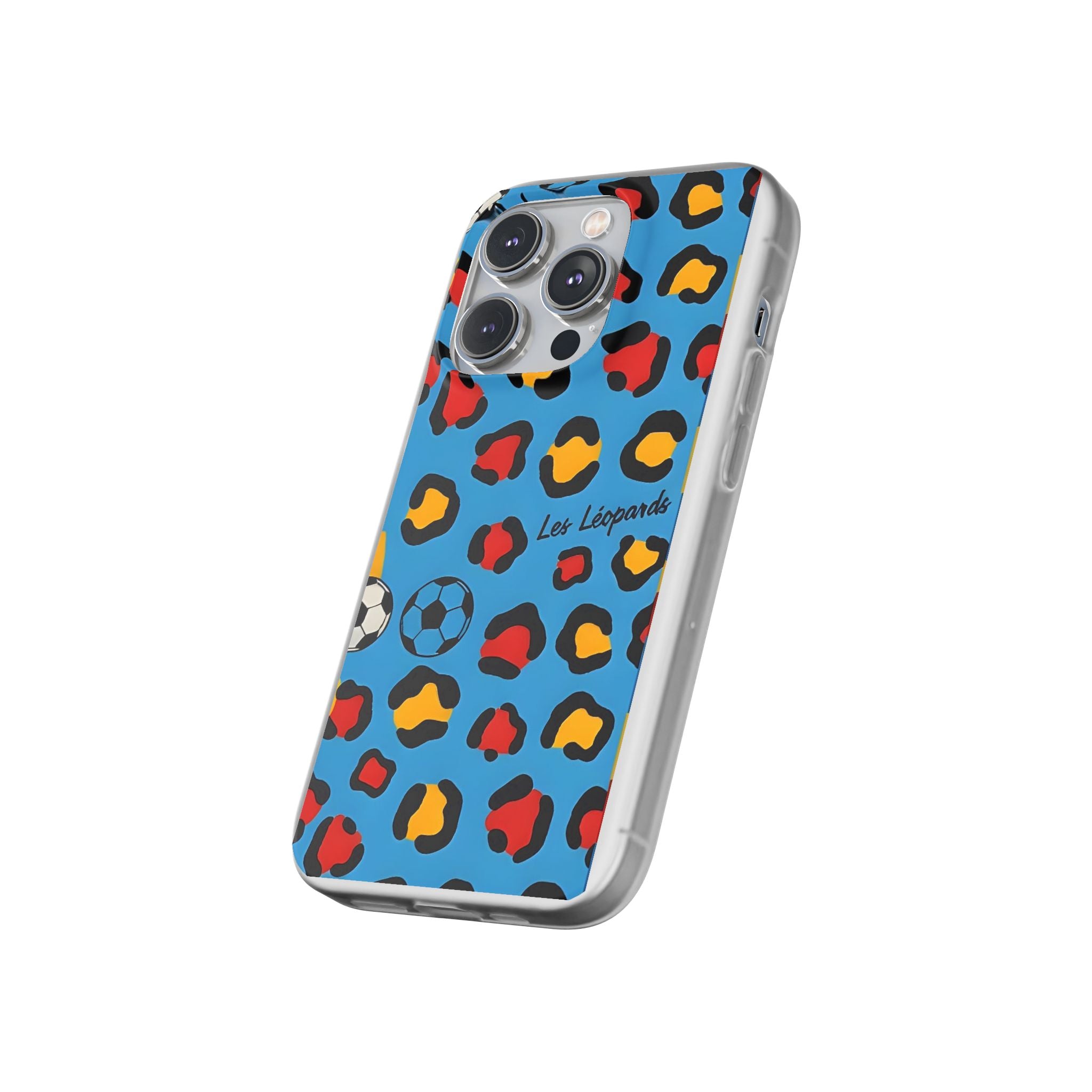 Leopard Soccer Pattern phone case | Flexi Case