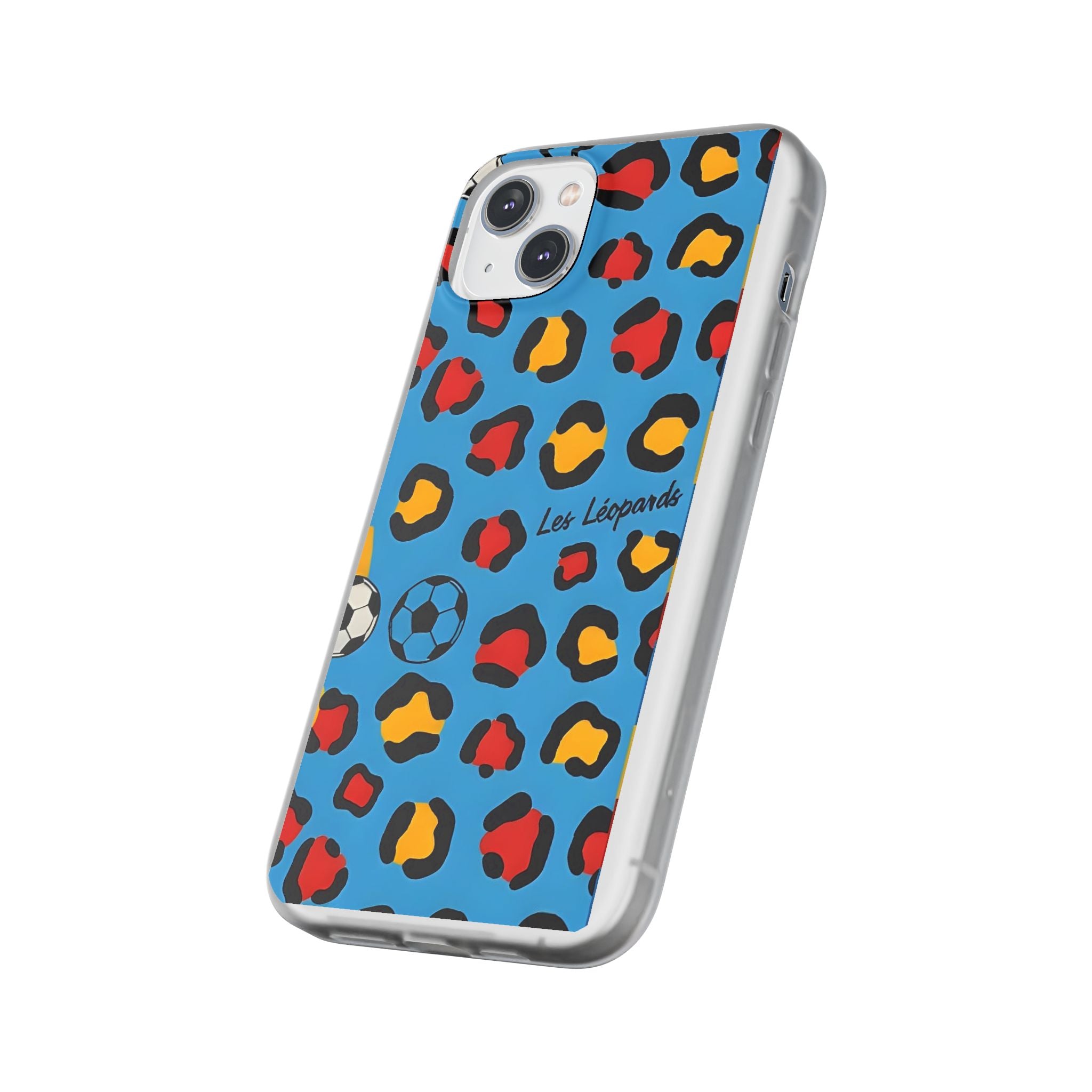 Leopard Soccer Pattern phone case | Flexi Case