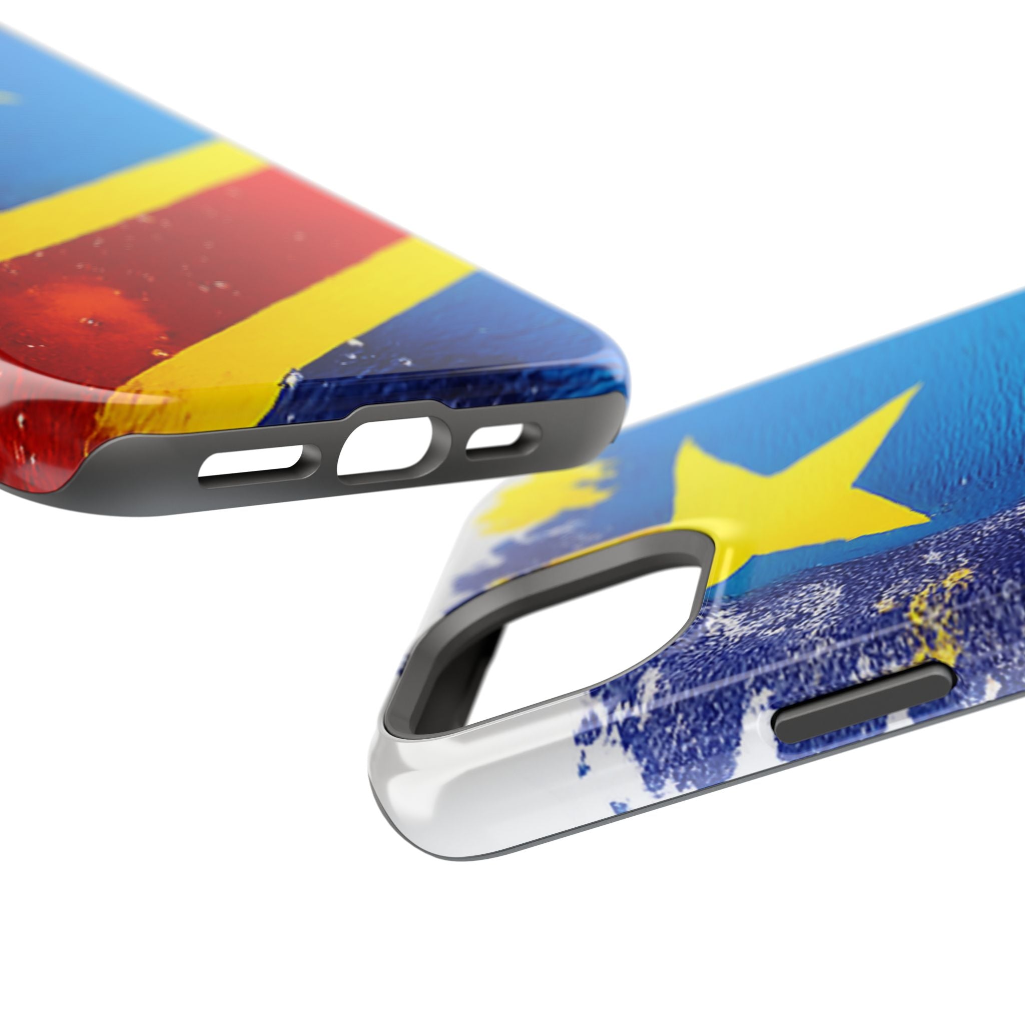 Étui de téléphone drapeau de la République démocratique du Congo | Étui résistant aux chocs