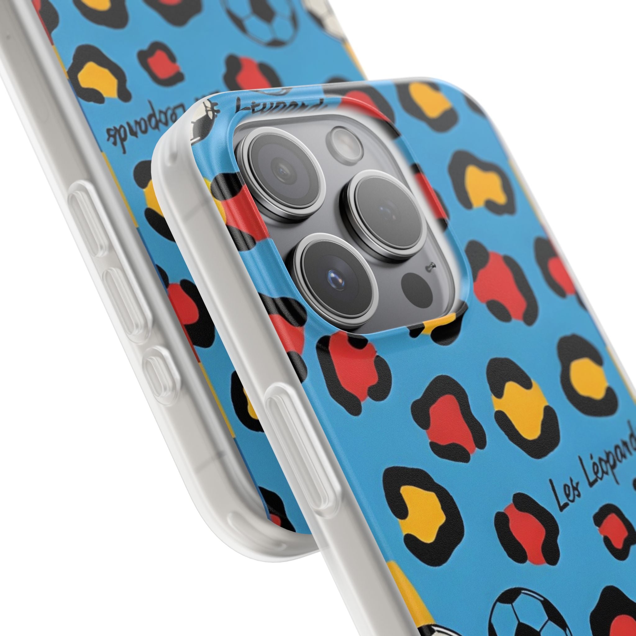 Leopard Soccer Pattern phone case | Flexi Case