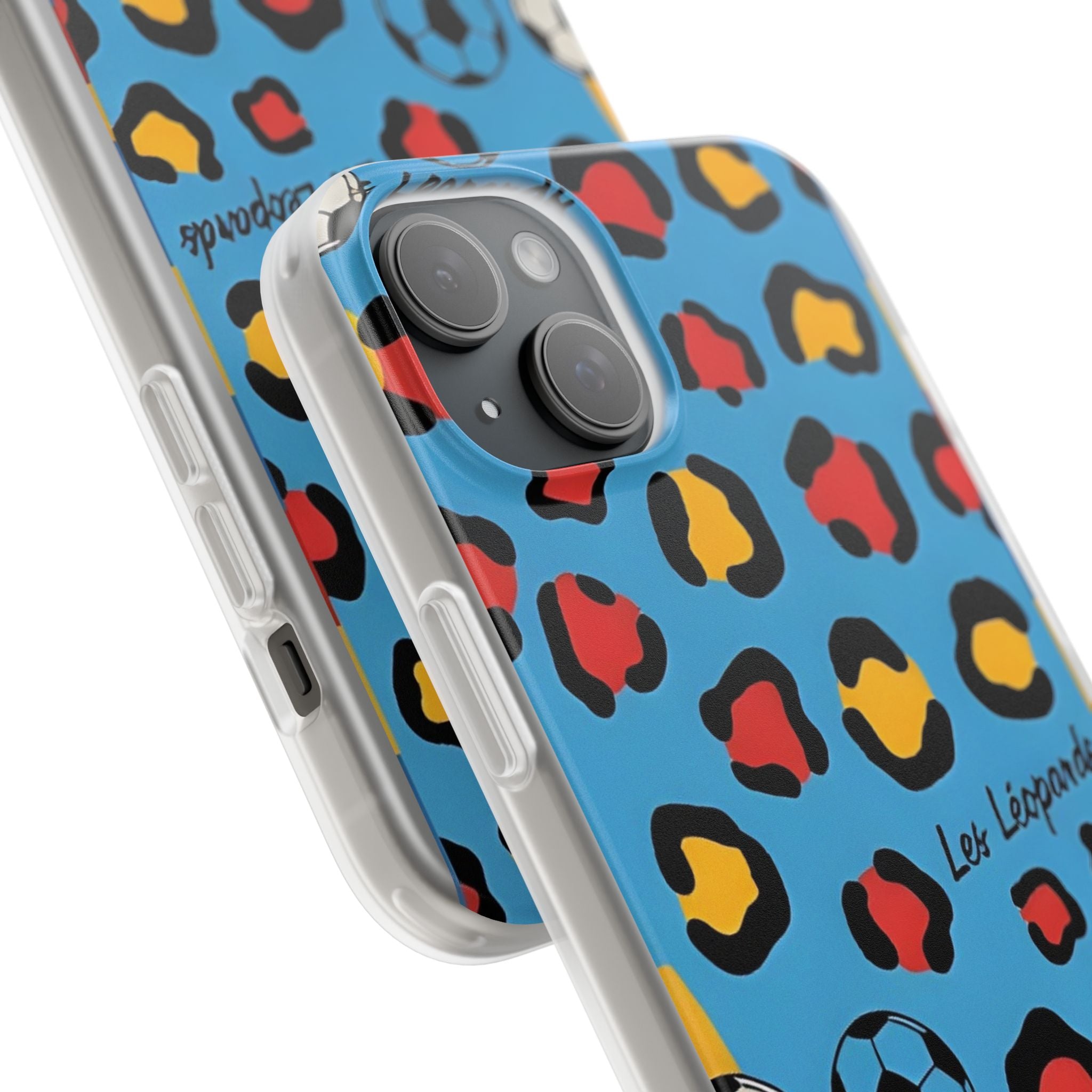 Leopard Soccer Pattern phone case | Flexi Case