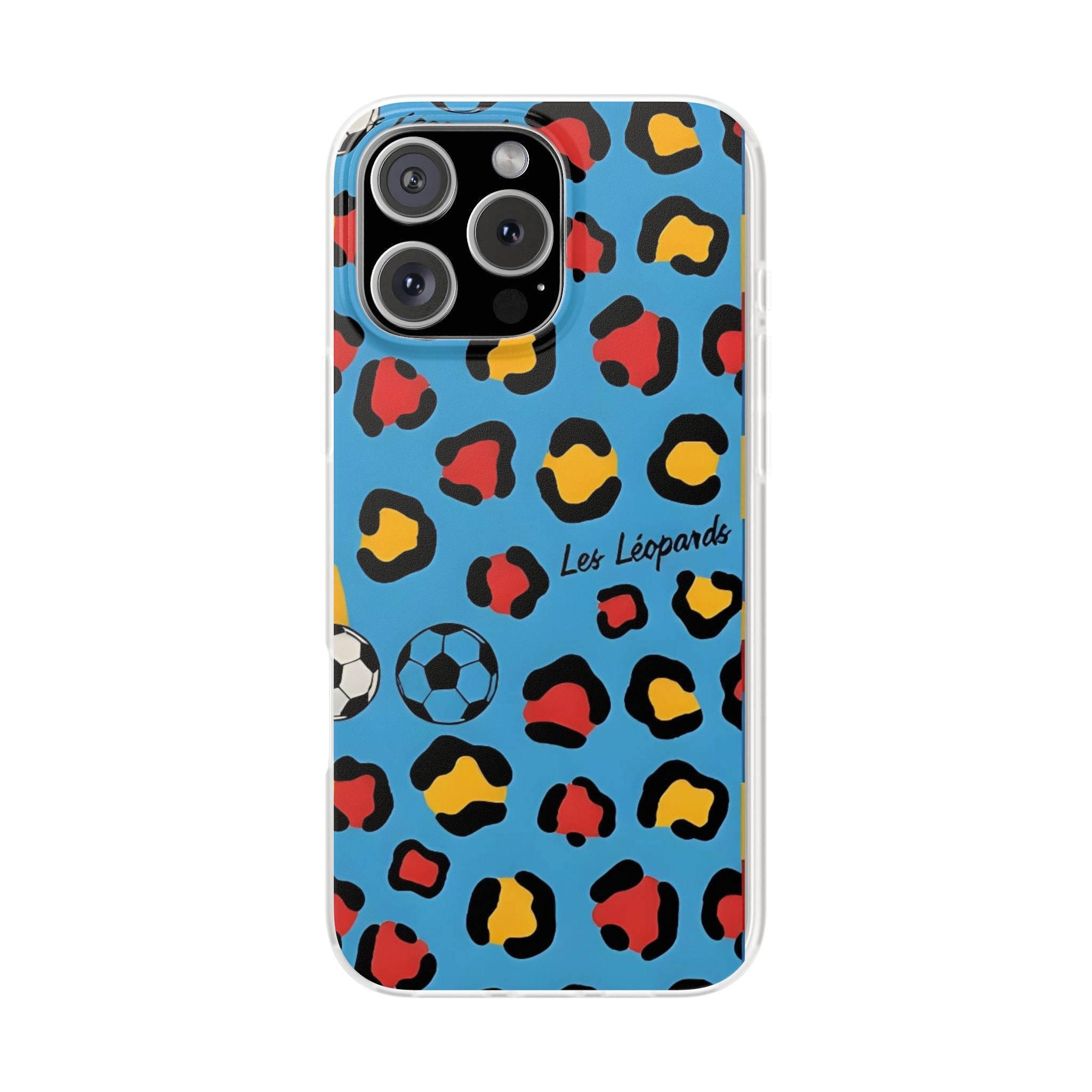Leopard Soccer Pattern phone case | Flexi Case