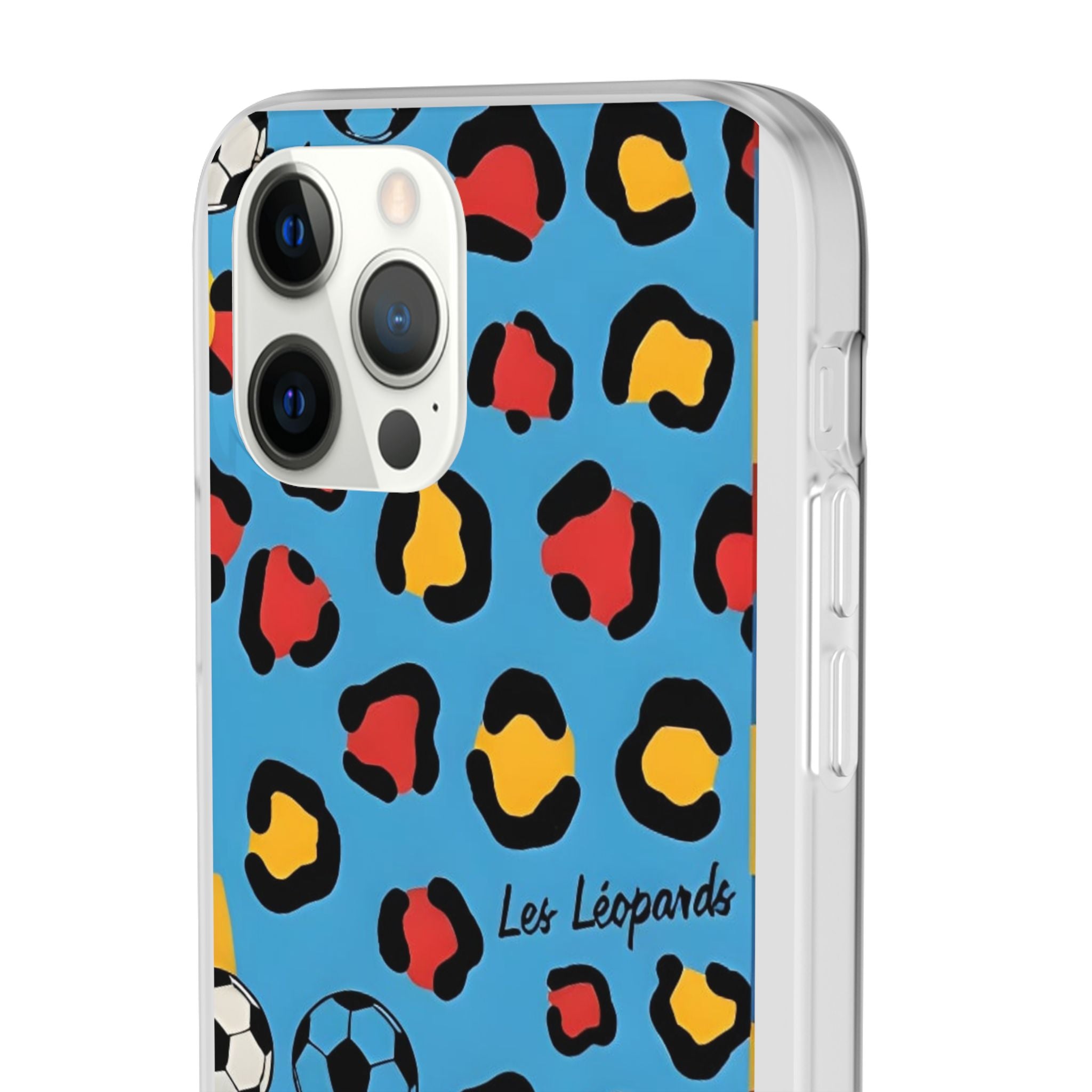 Leopard Soccer Pattern phone case | Flexi Case