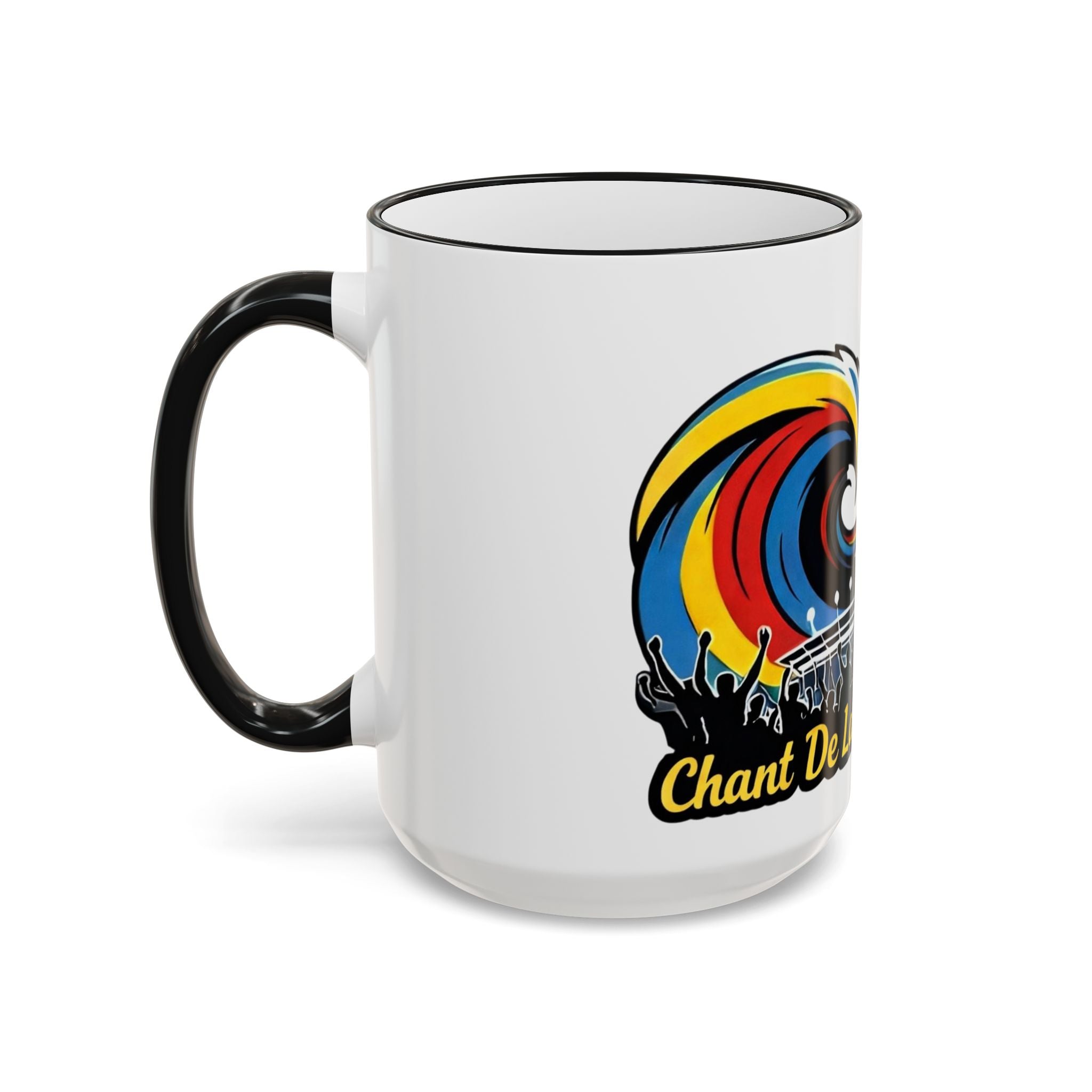 Fan Chant Victoire Wave Mug | Accent Rim & Handle