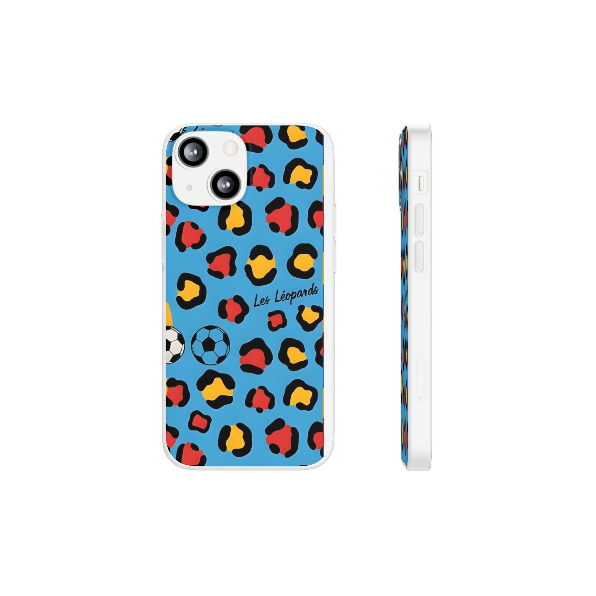 Leopard Soccer Pattern phone case | Flexi Case