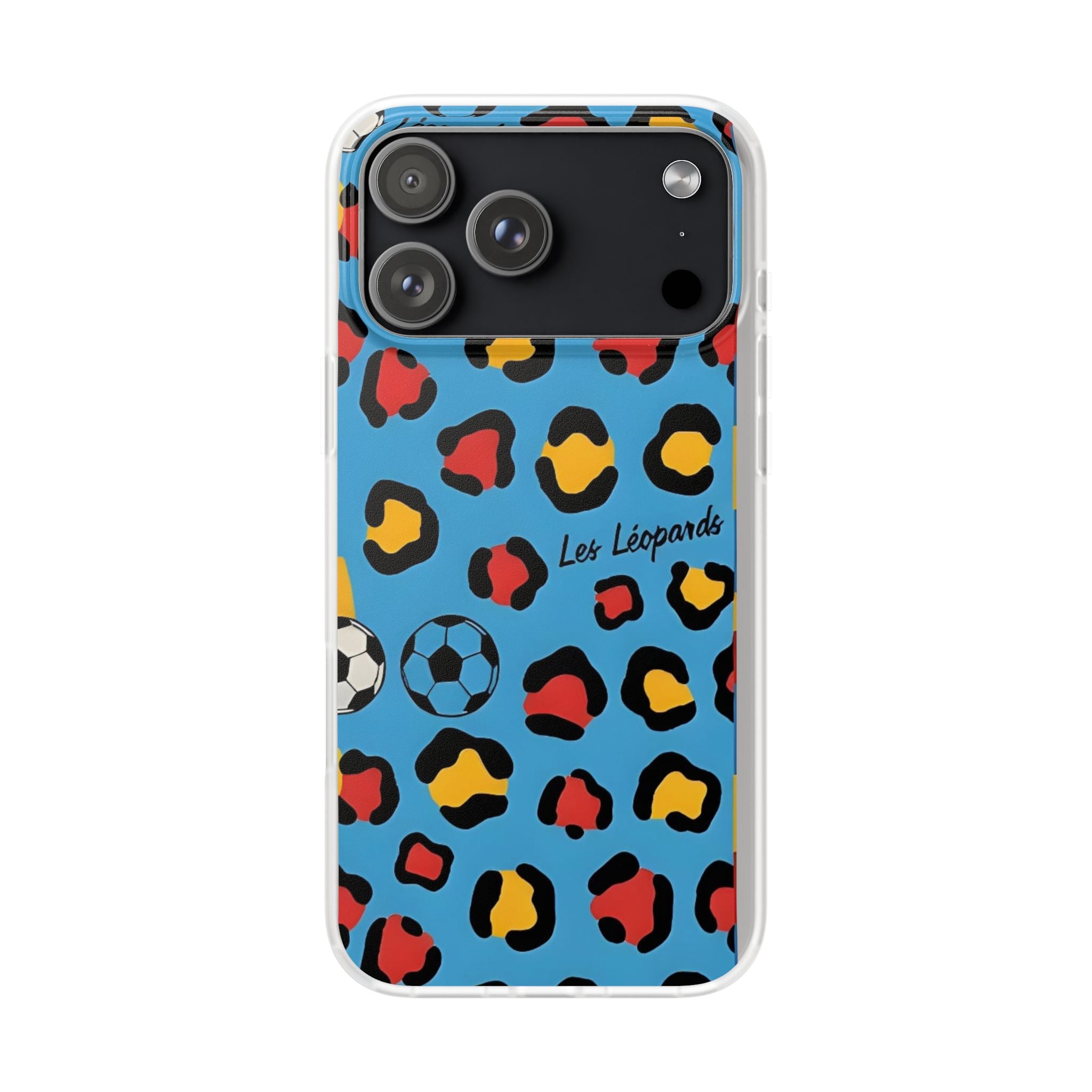 Leopard Soccer Pattern phone case | Flexi Case