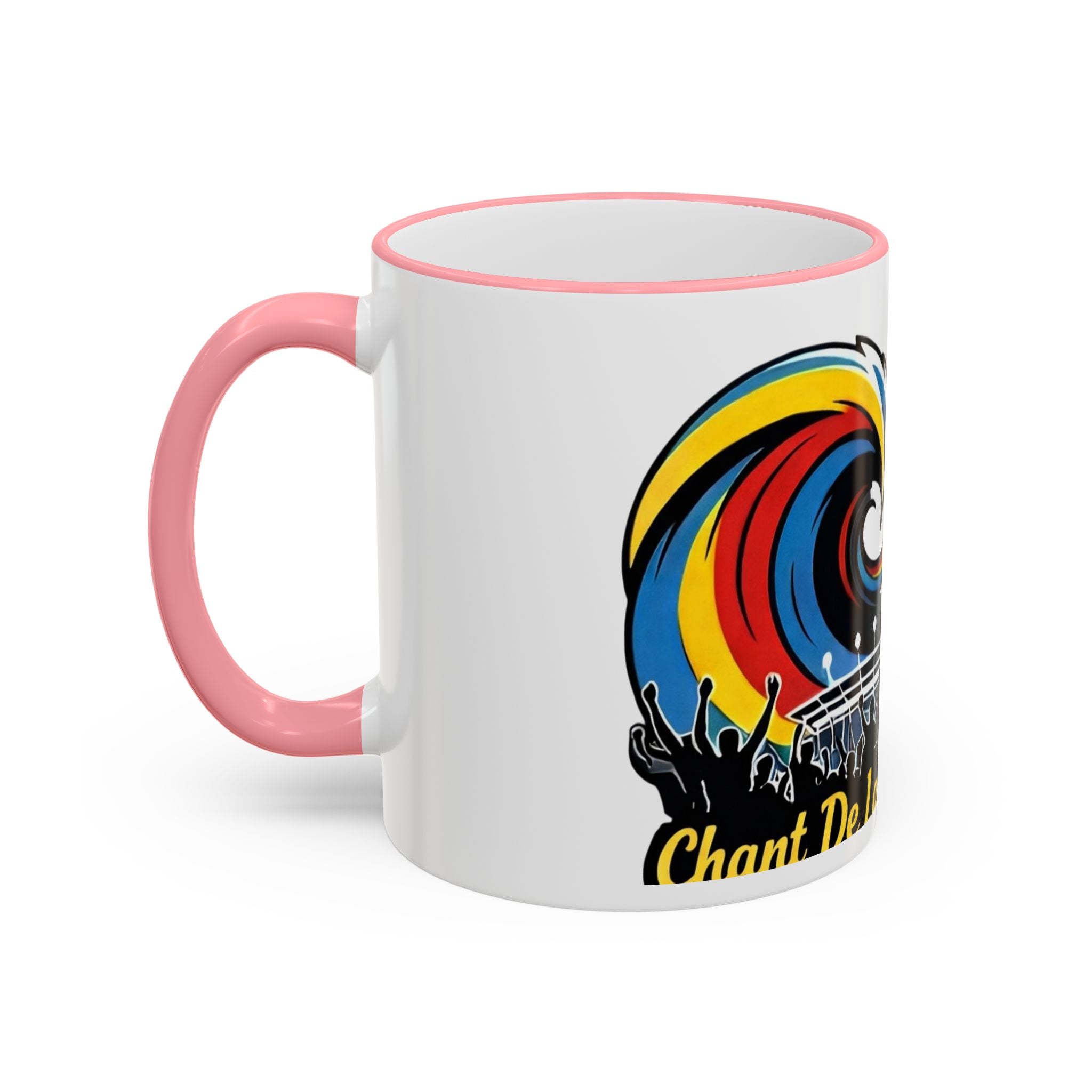 Fan Chant Victoire Wave Mug | Accent Rim & Handle