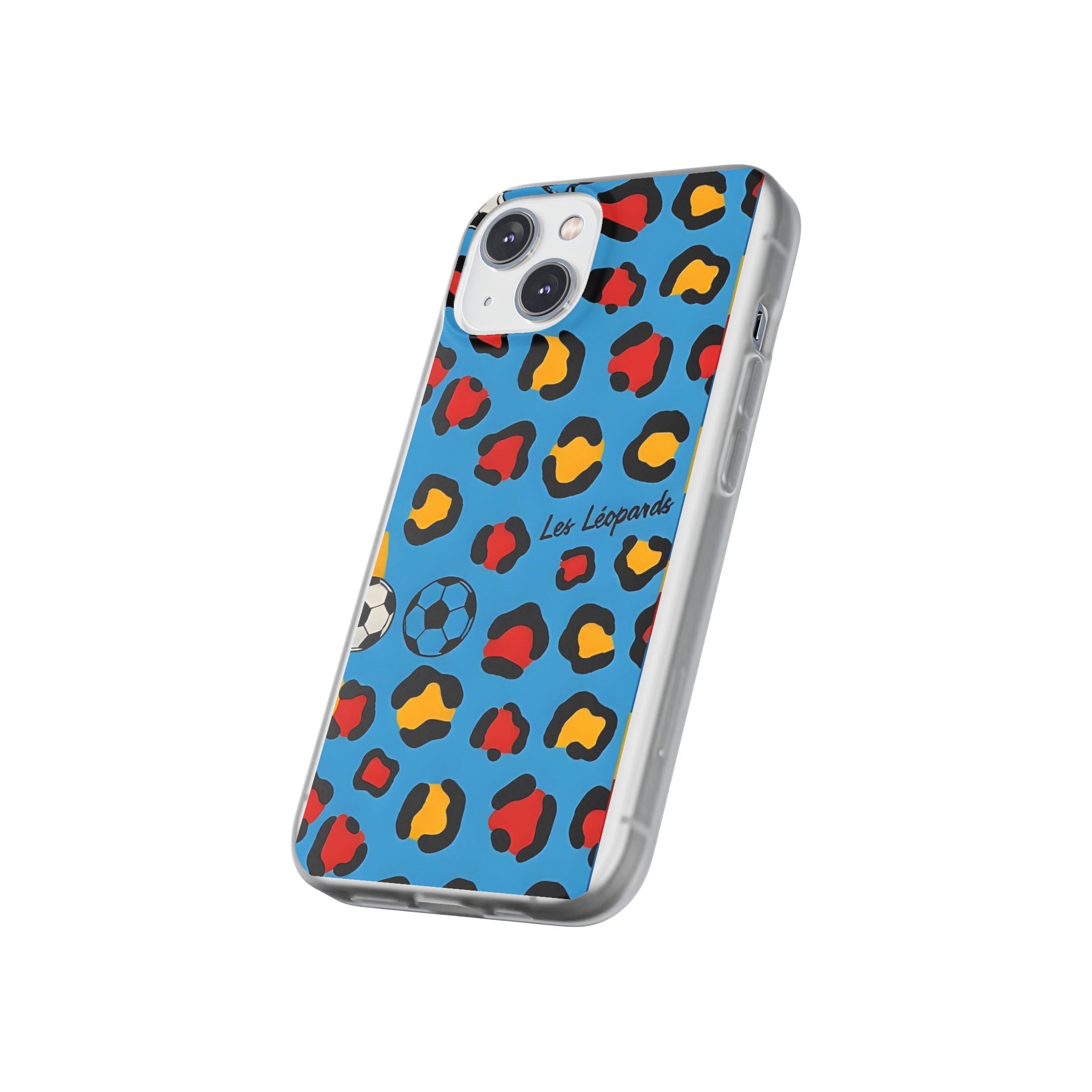 Leopard Soccer Pattern phone case | Flexi Case