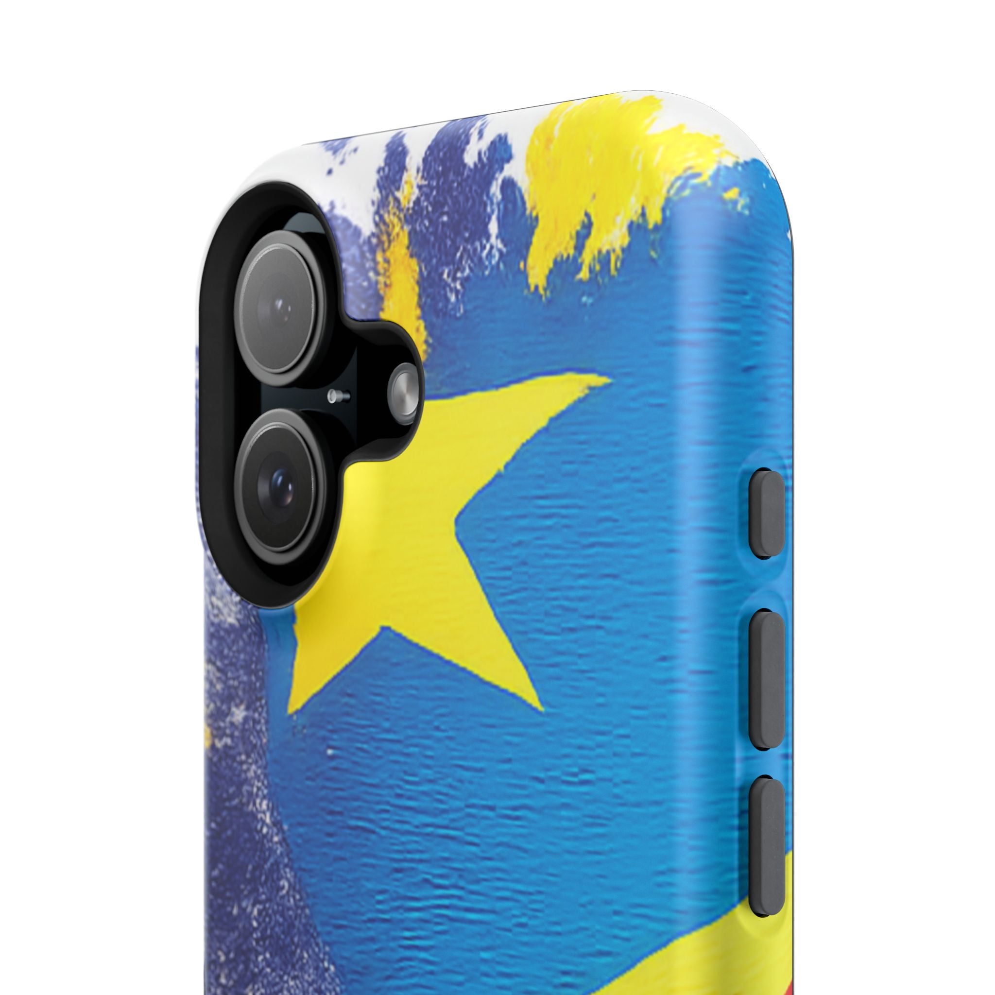 Étui de téléphone drapeau de la République démocratique du Congo | Étui résistant aux chocs