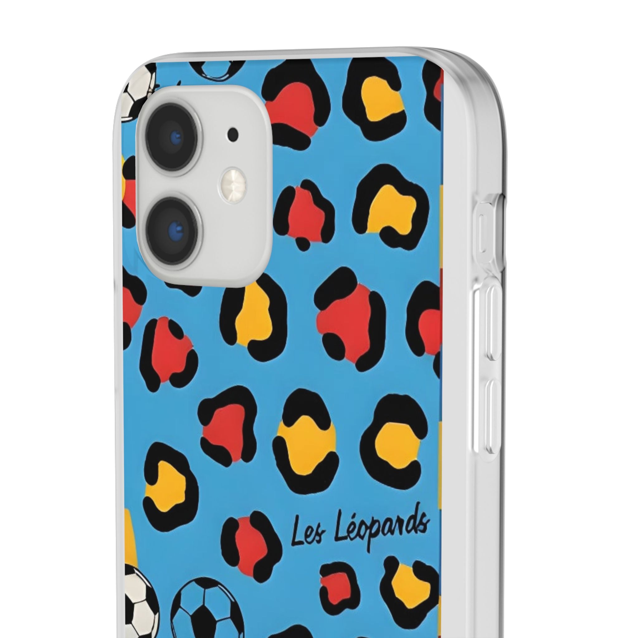 Leopard Soccer Pattern phone case | Flexi Case