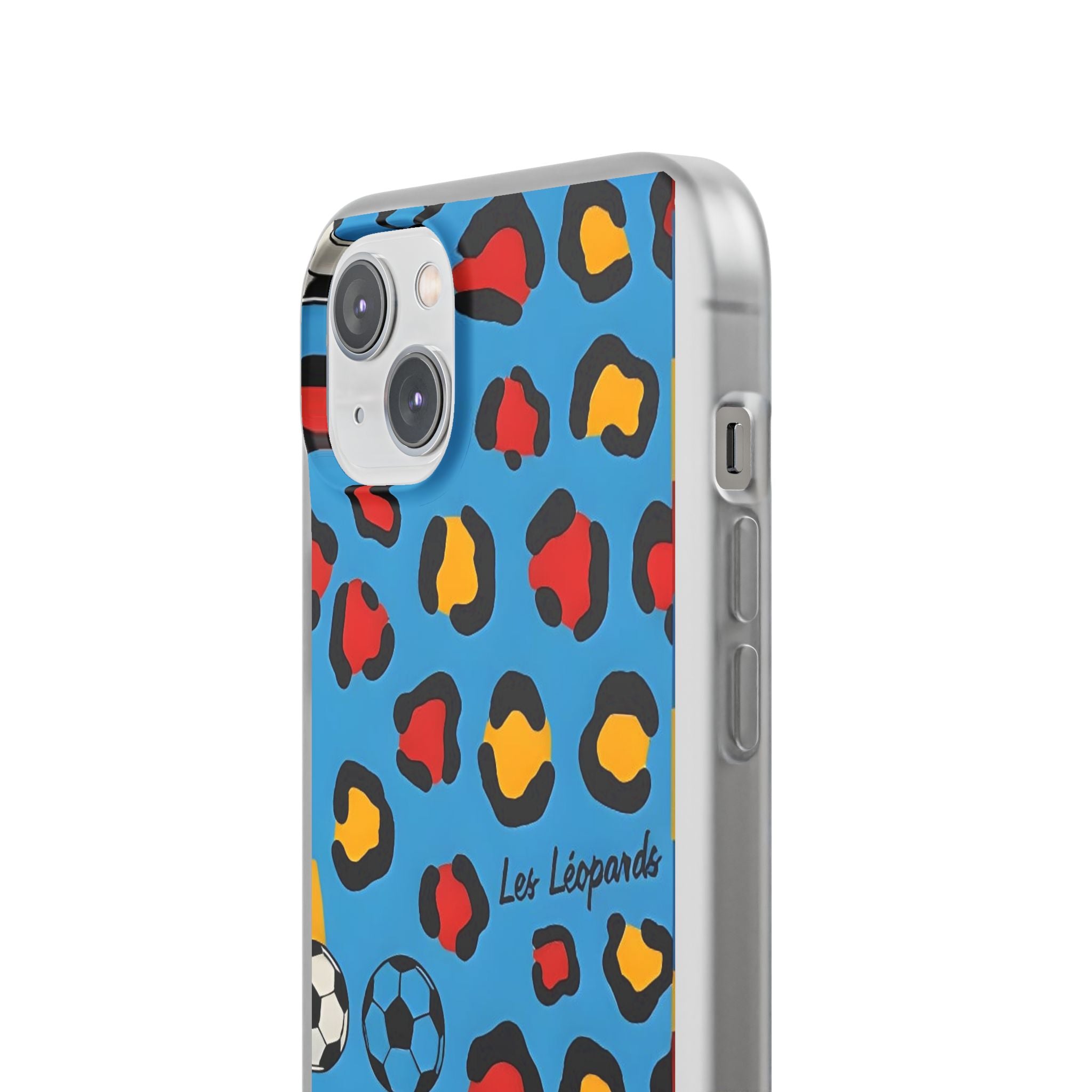 Leopard Soccer Pattern phone case | Flexi Case