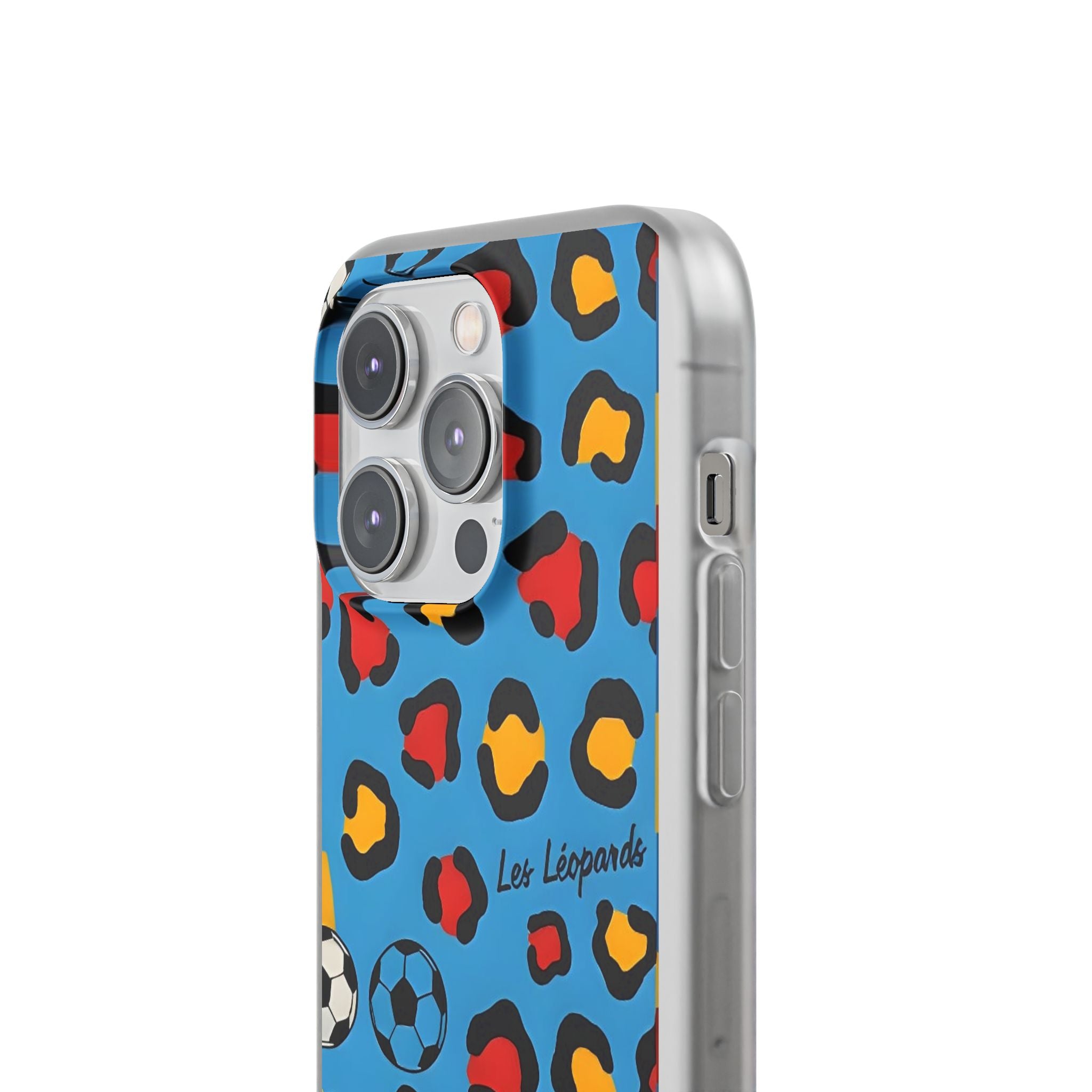 Leopard Soccer Pattern phone case | Flexi Case