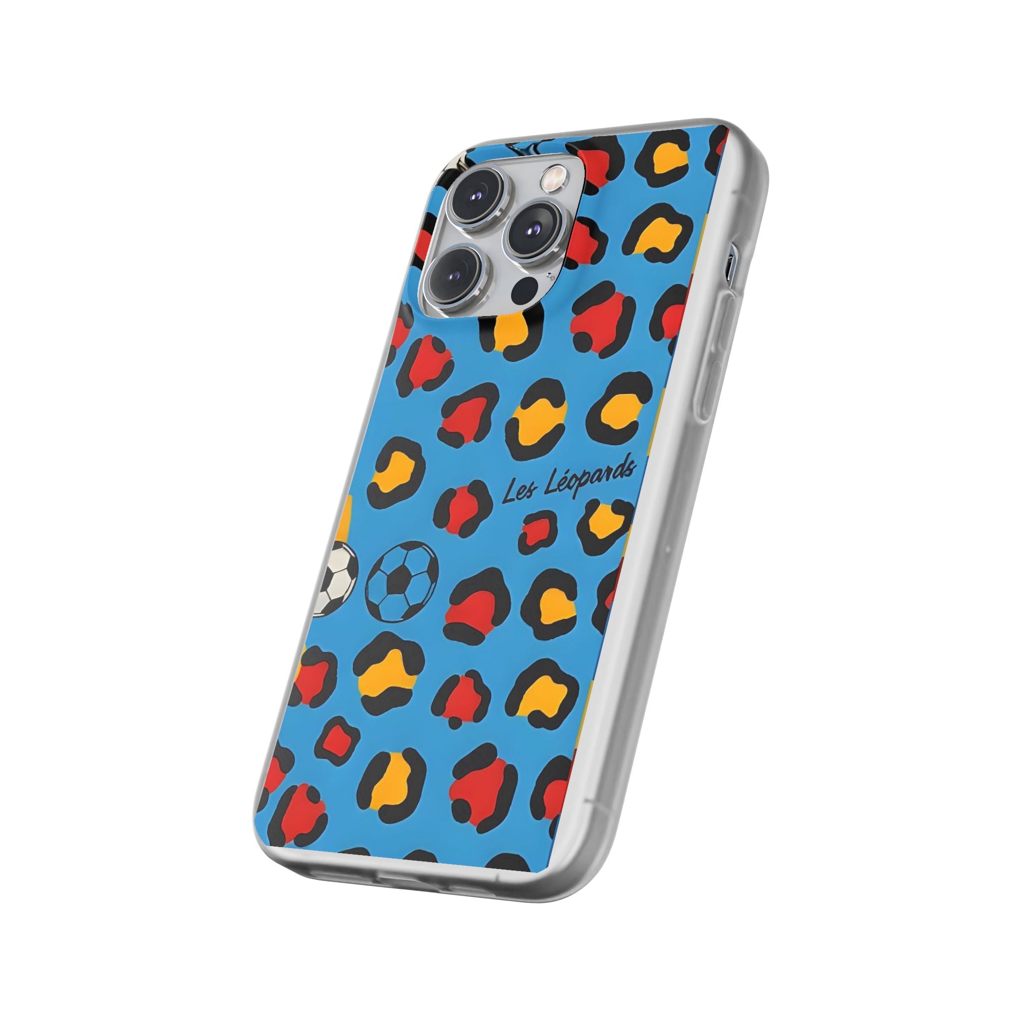 Leopard Soccer Pattern phone case | Flexi Case