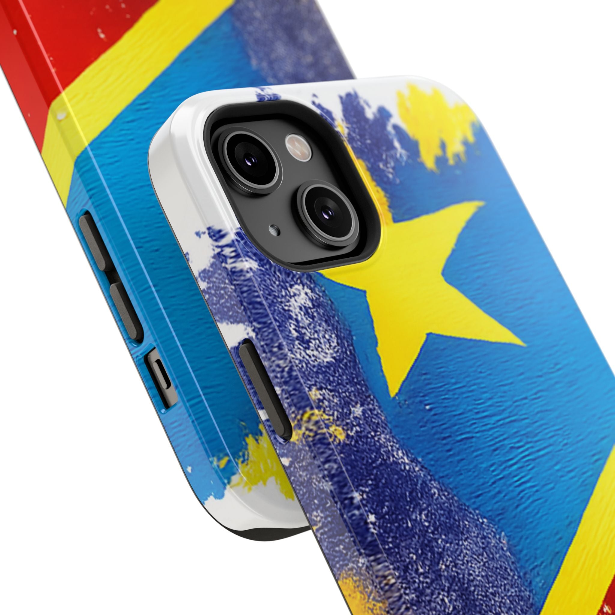 Étui de téléphone drapeau de la République démocratique du Congo | Étui résistant aux chocs
