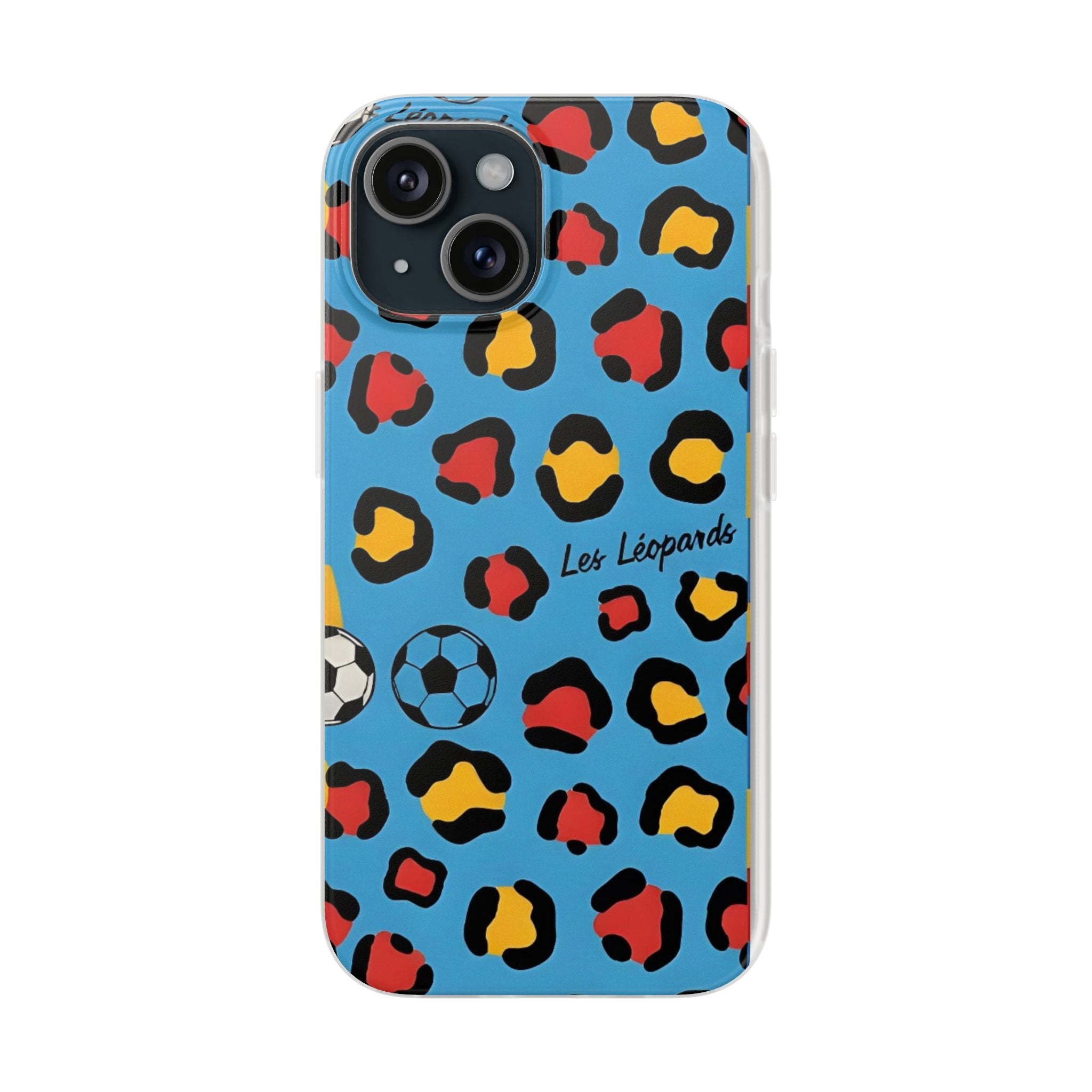 Leopard Soccer Pattern phone case | Flexi Case