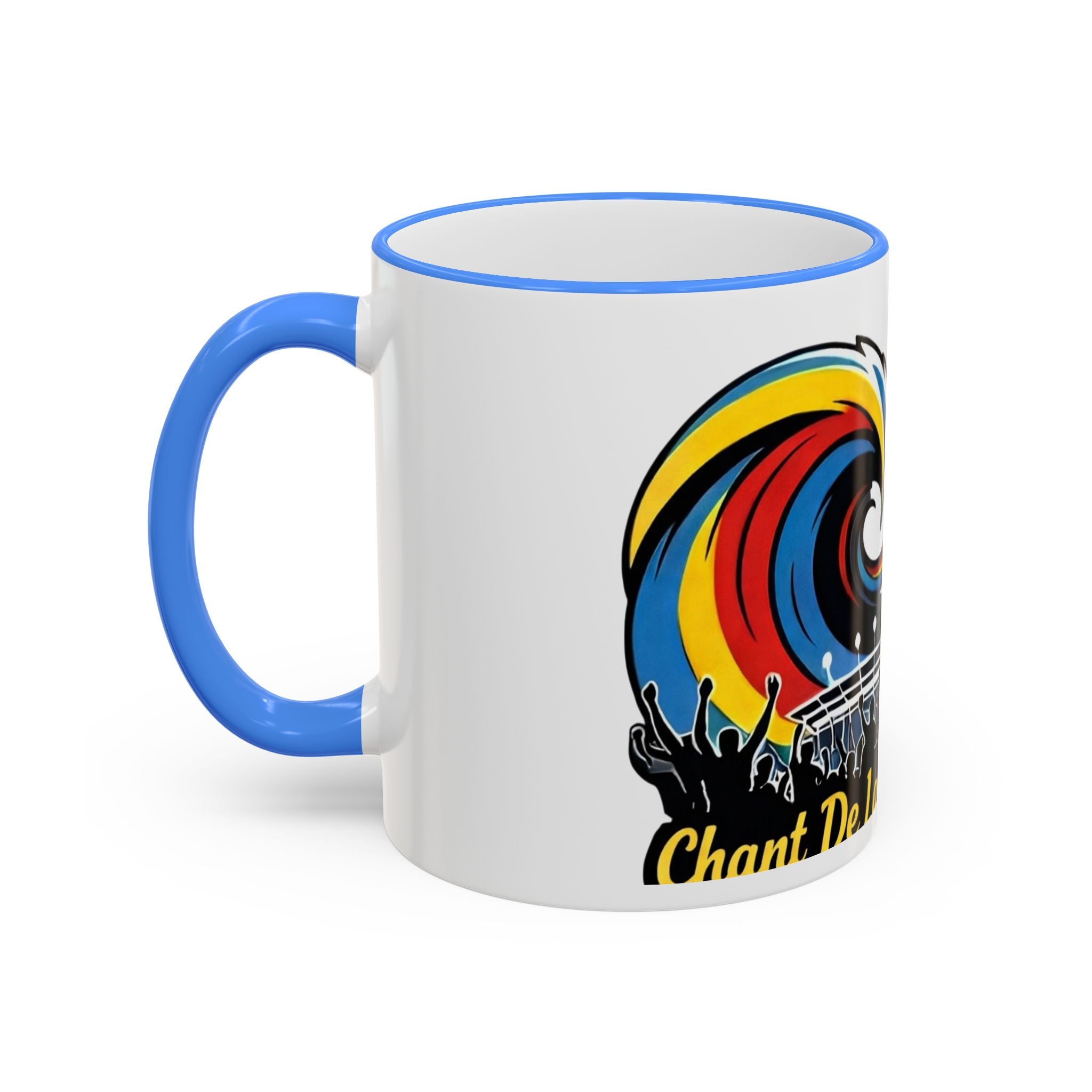 Fan Chant Victoire Wave Mug | Accent Rim & Handle