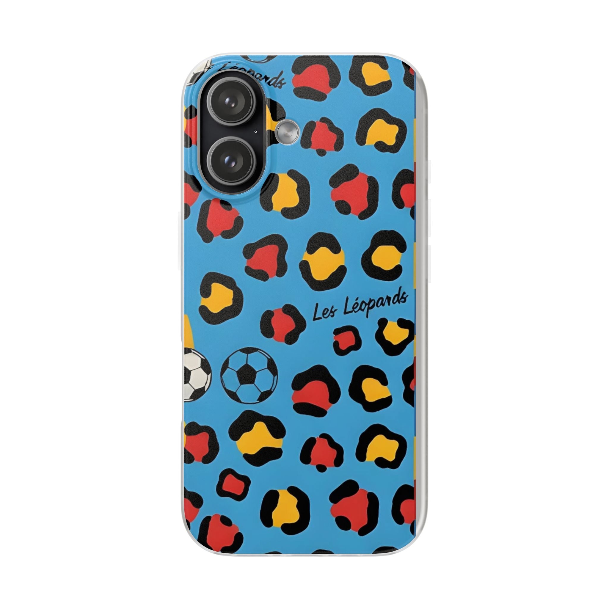 Leopard Soccer Pattern phone case | Flexi Case