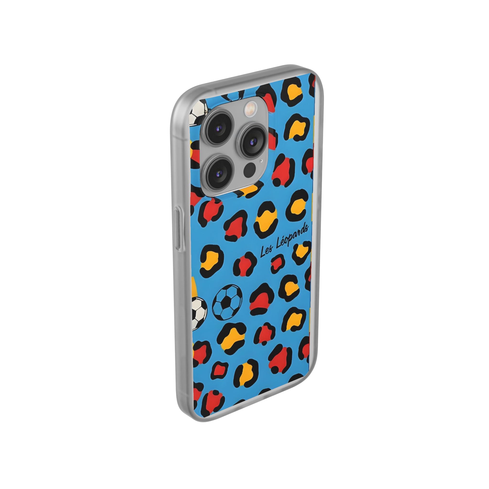 Leopard Soccer Pattern phone case | Flexi Case