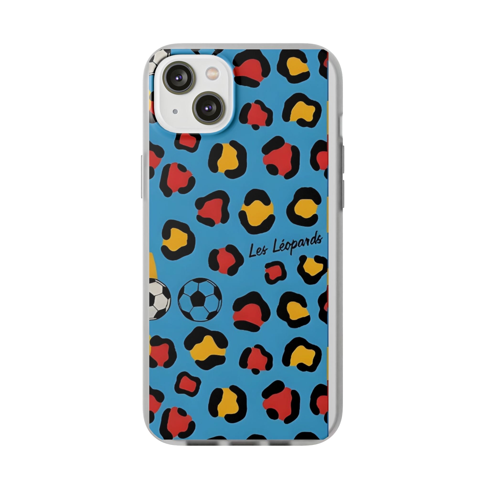 Leopard Soccer Pattern phone case | Flexi Case