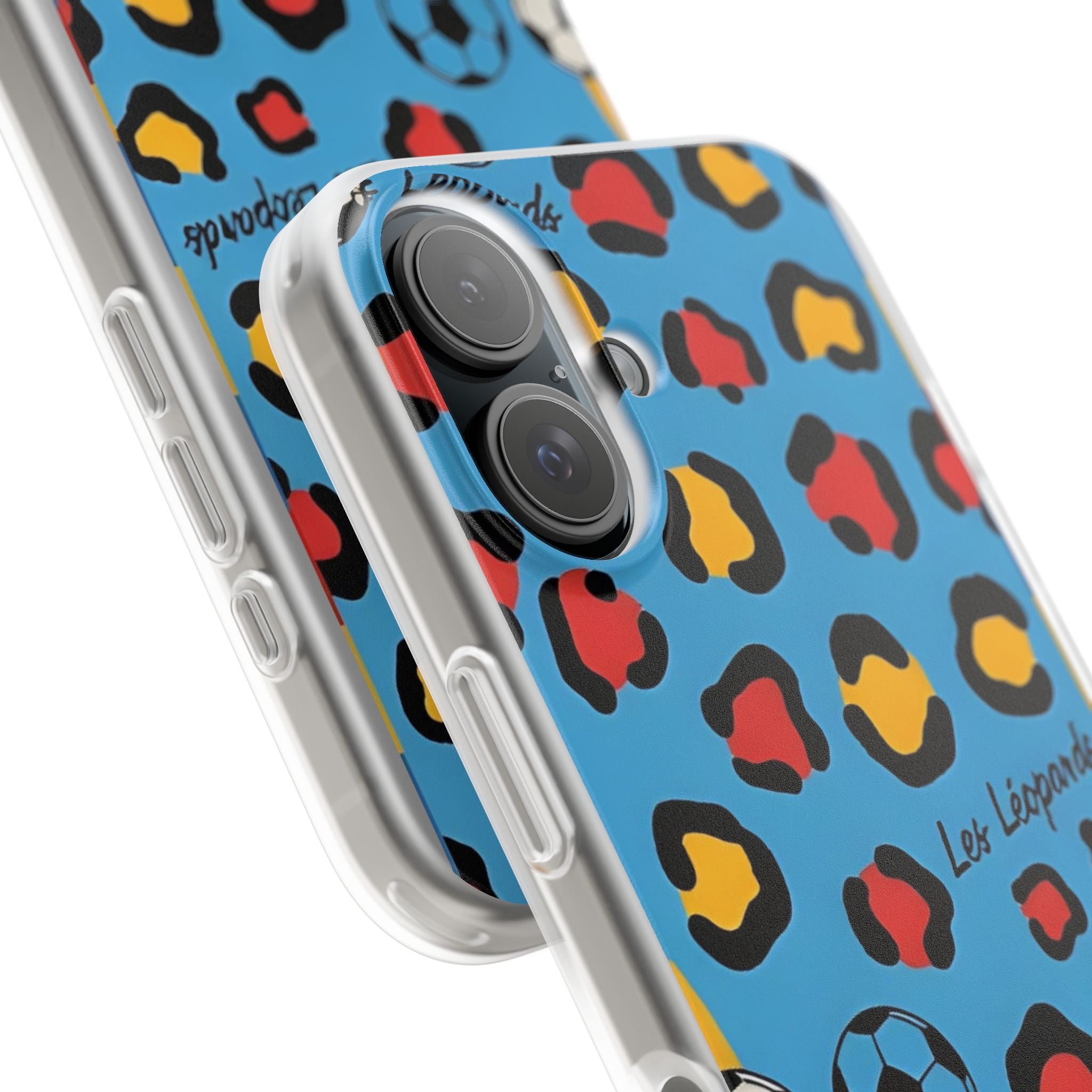Leopard Soccer Pattern phone case | Flexi Case