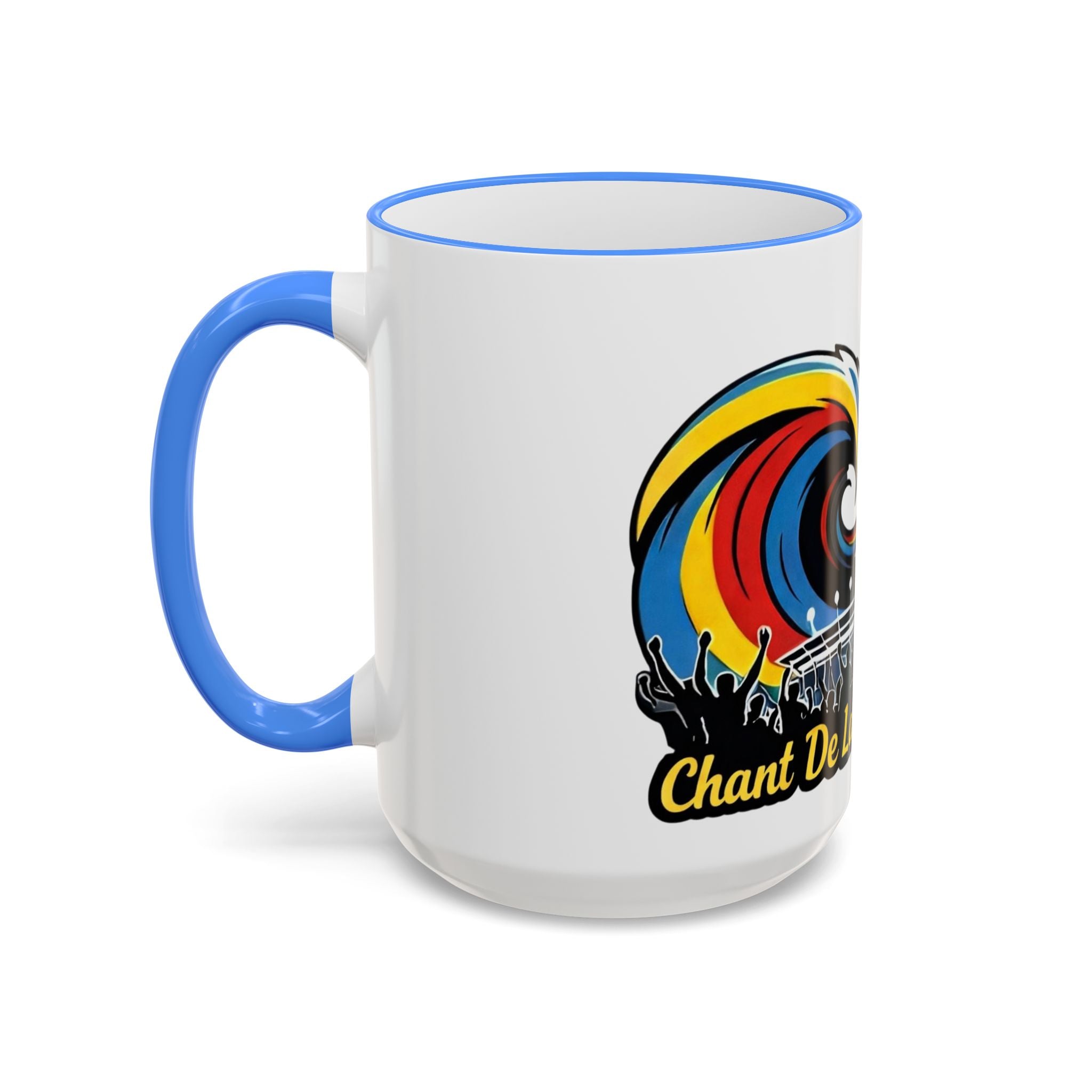 Fan Chant Victoire Wave Mug | Accent Rim & Handle