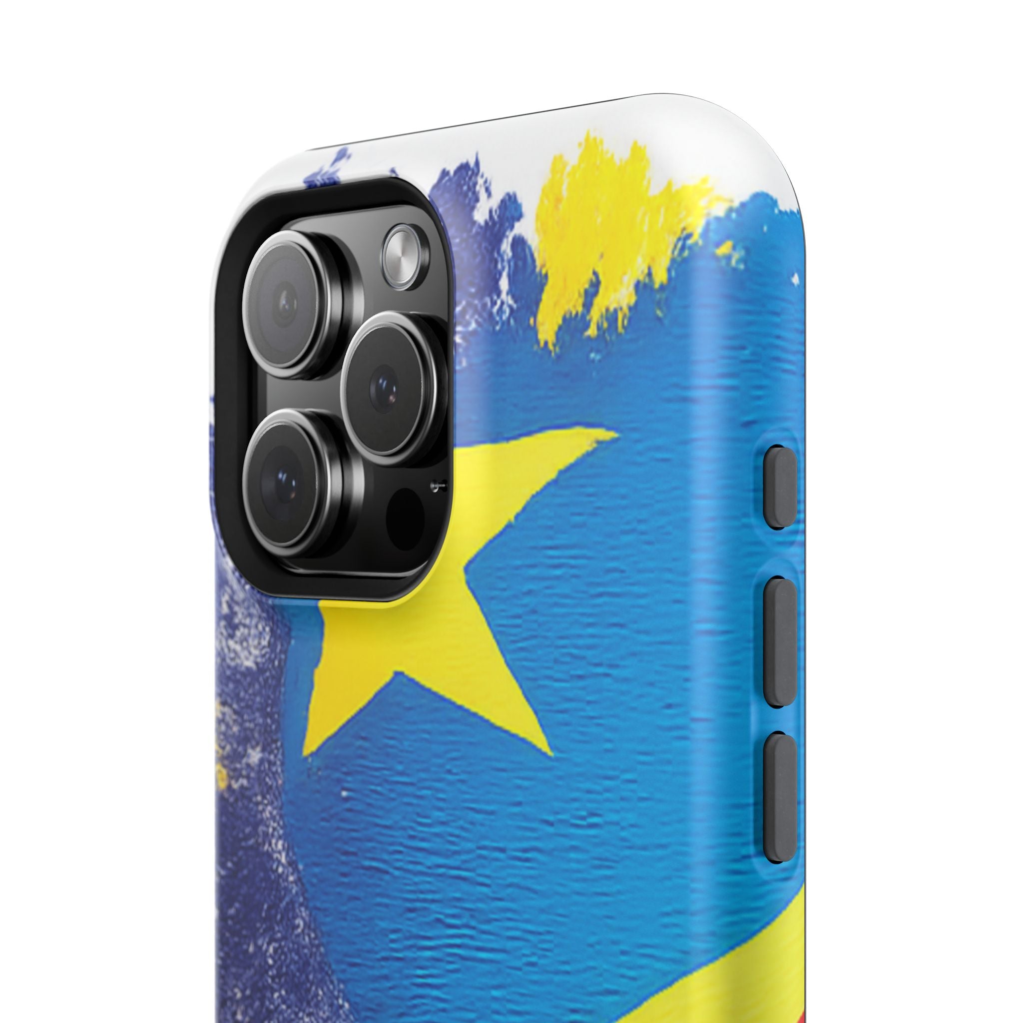 Étui de téléphone drapeau de la République démocratique du Congo | Étui résistant aux chocs