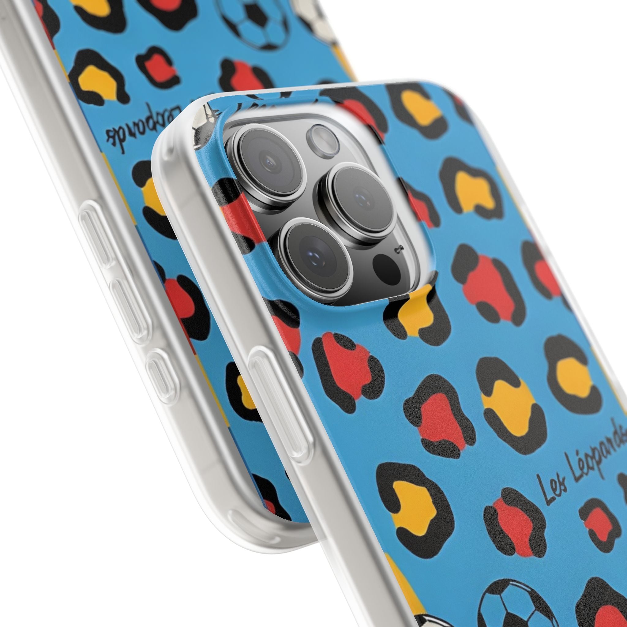 Leopard Soccer Pattern phone case | Flexi Case