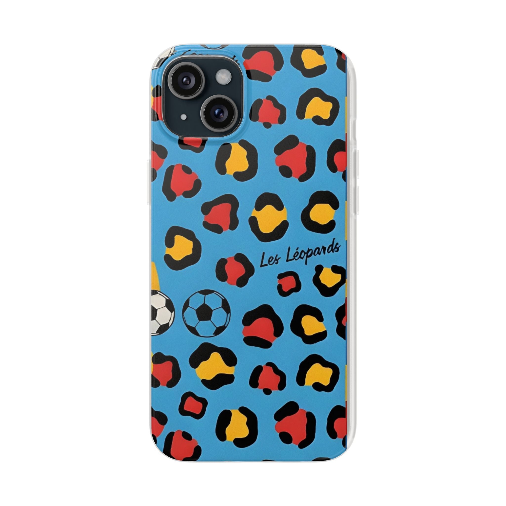 Leopard Soccer Pattern phone case | Flexi Case