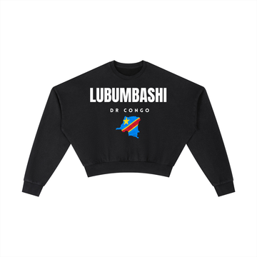 Vintage Washed Cropped Sweatshirt