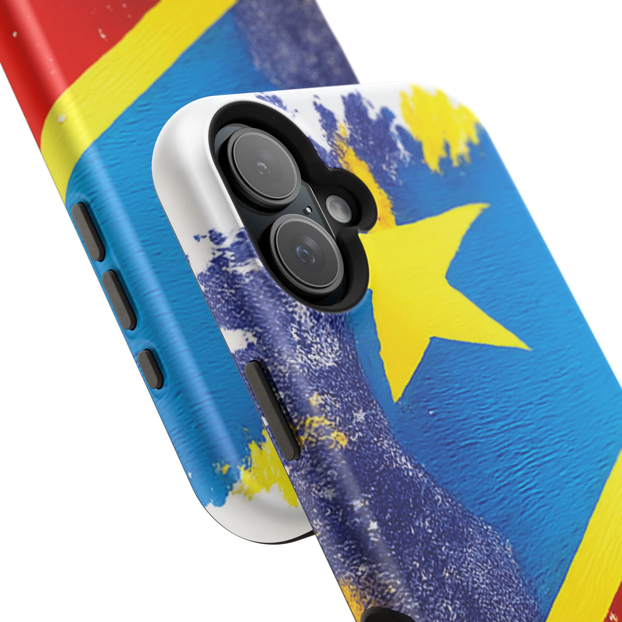 Étui de téléphone drapeau de la République démocratique du Congo | Étui résistant aux chocs