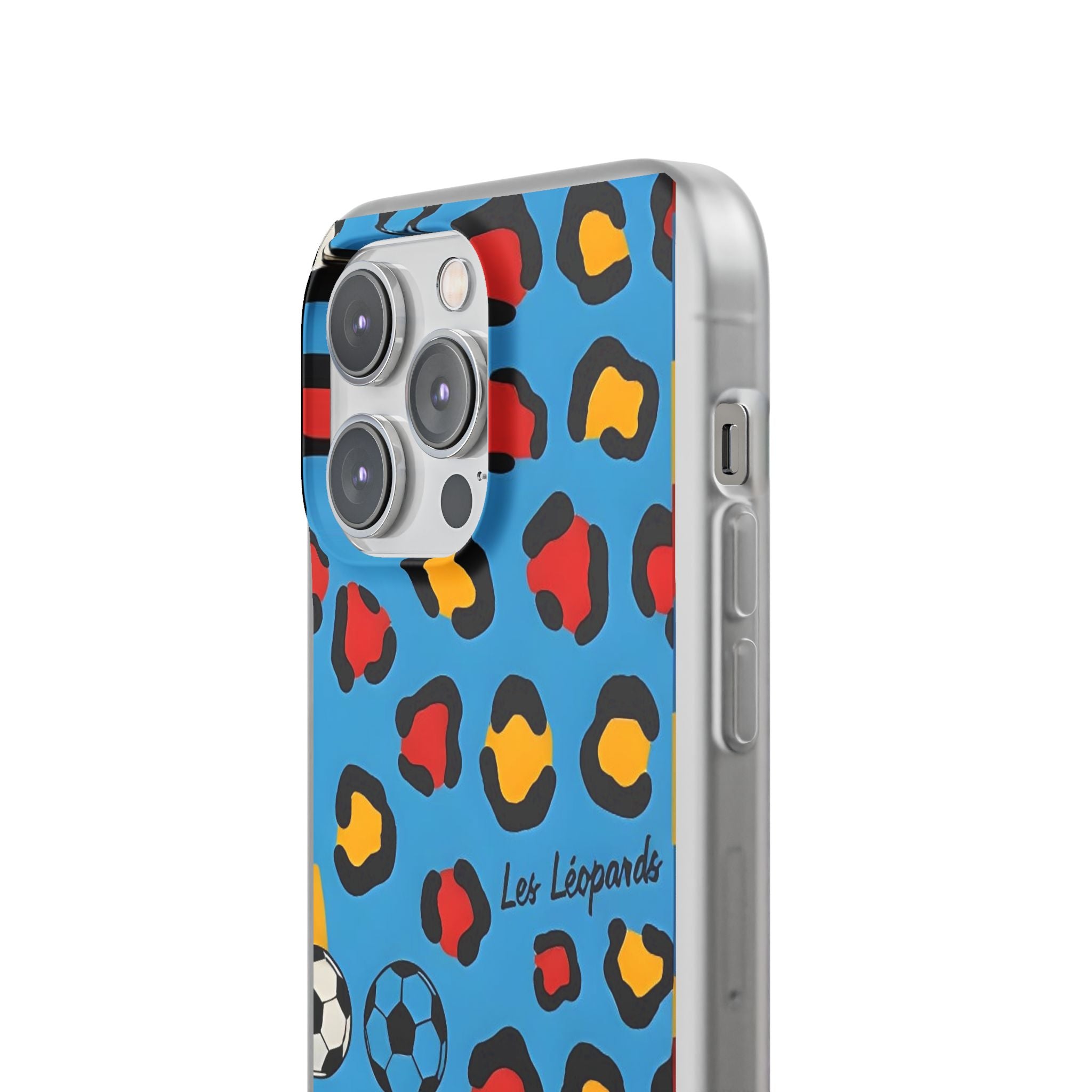 Leopard Soccer Pattern phone case | Flexi Case