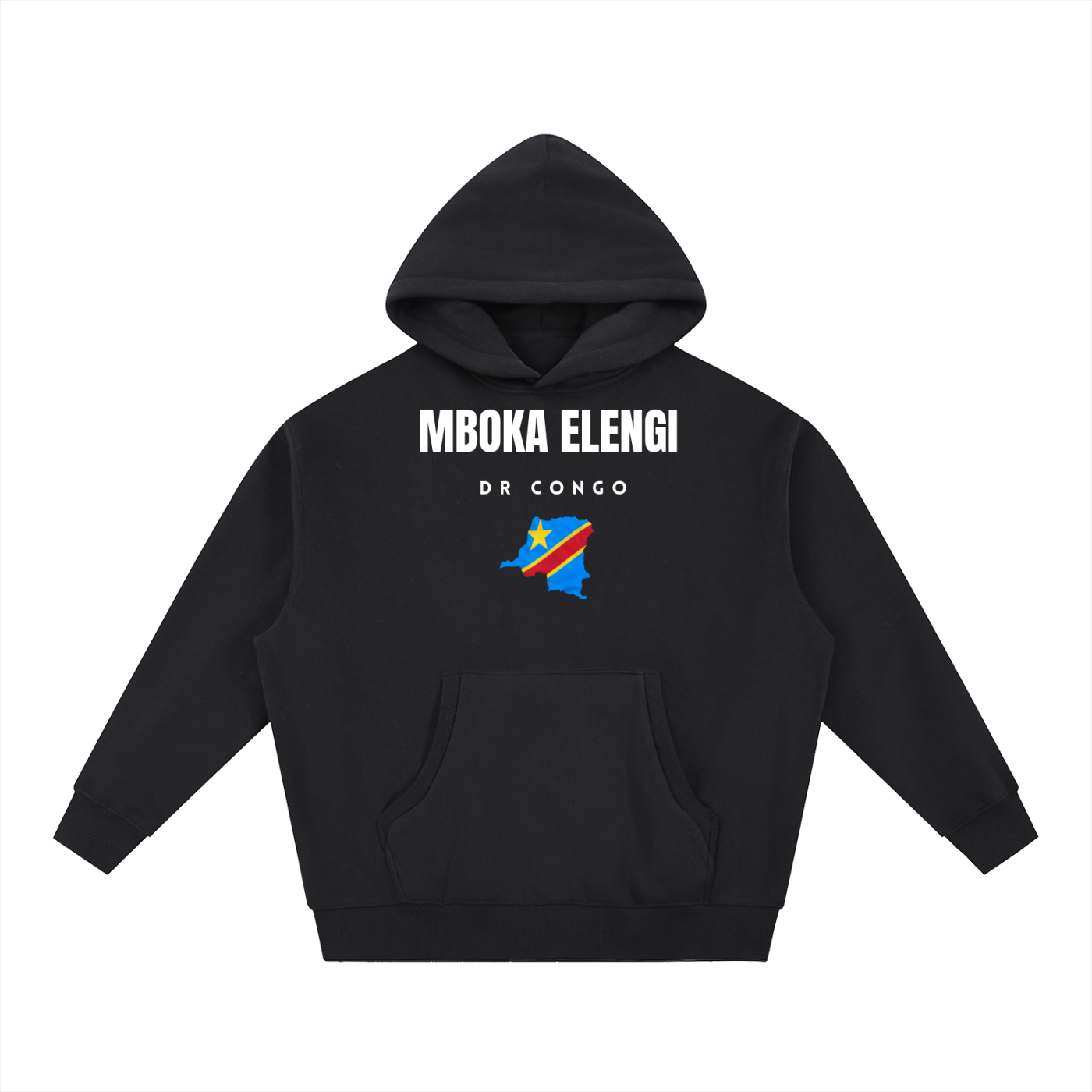 Essential Oversized Boxy Fit Fleece Hoodie