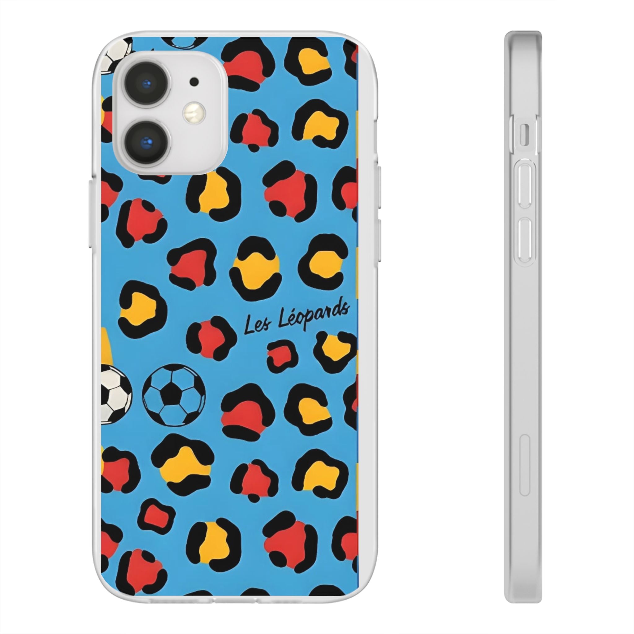 Leopard Soccer Pattern phone case | Flexi Case