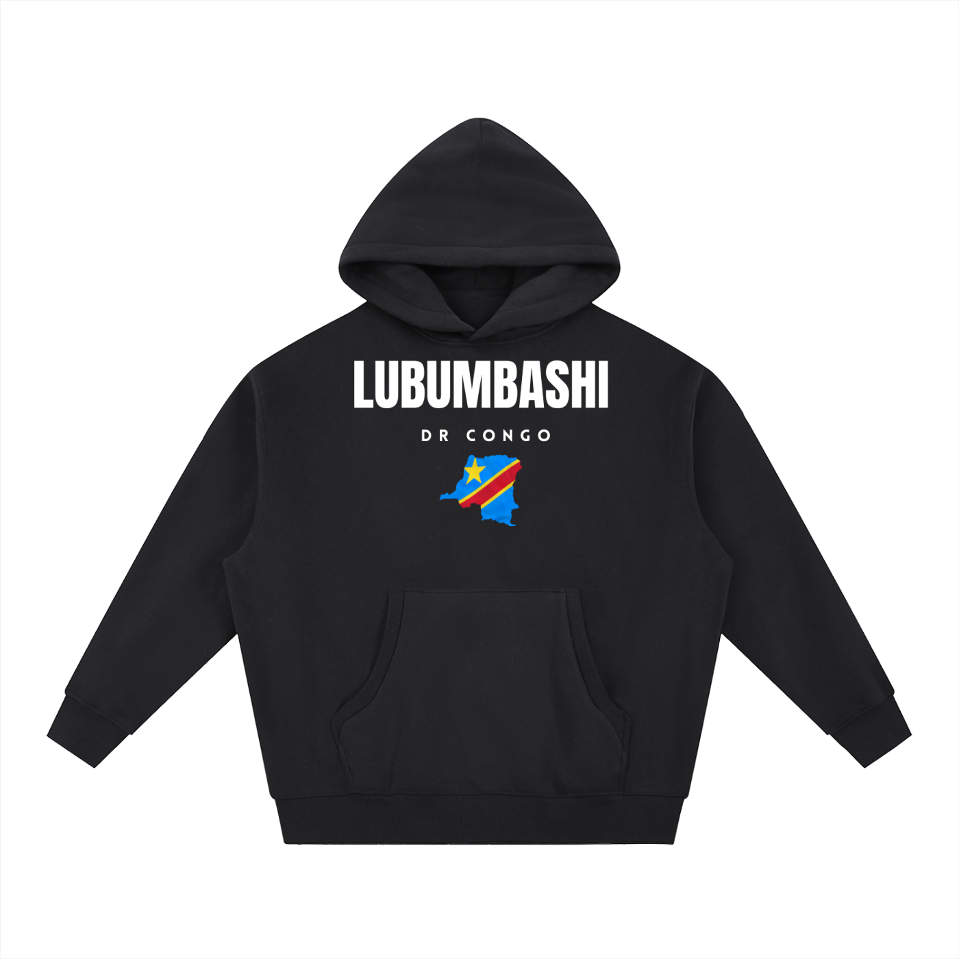 Essential Oversized Boxy Fit Fleece Hoodie